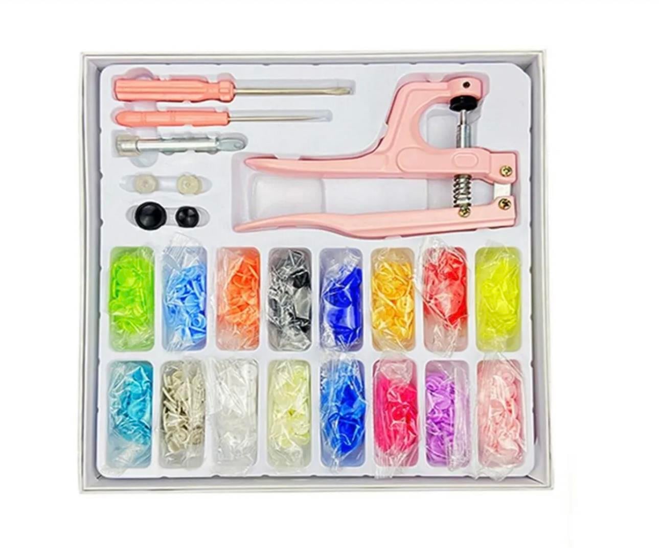 Plastik Çıtçıt Ek Pense Seti 160 Adet 