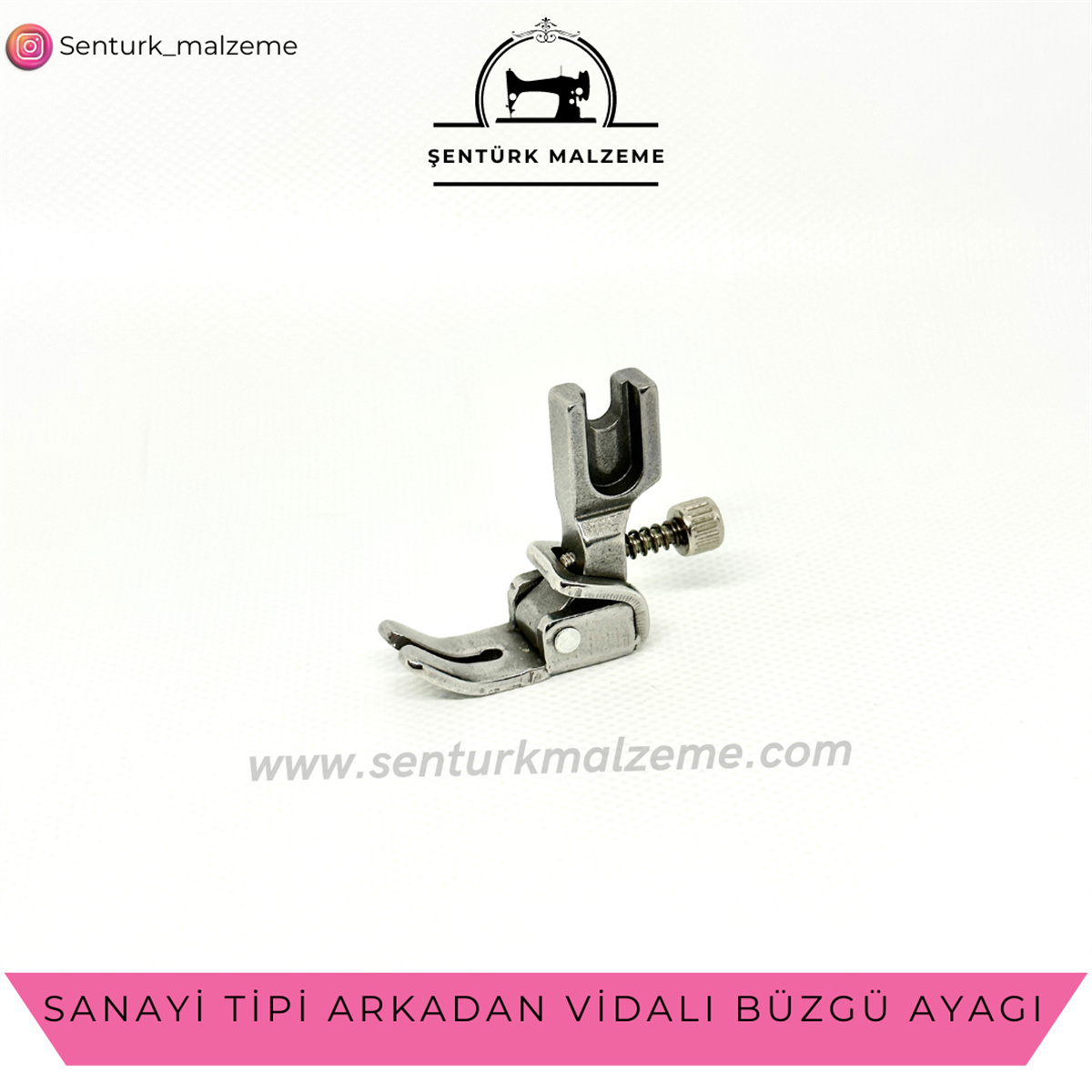 Sanayi Tipi Arkadan Vidalı Büzgü Ayağı
