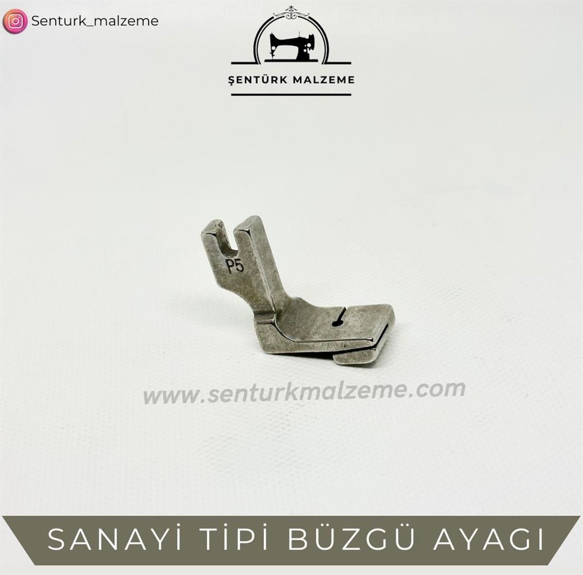 Sanayi Tipi Sabit Büzgü Ayağı