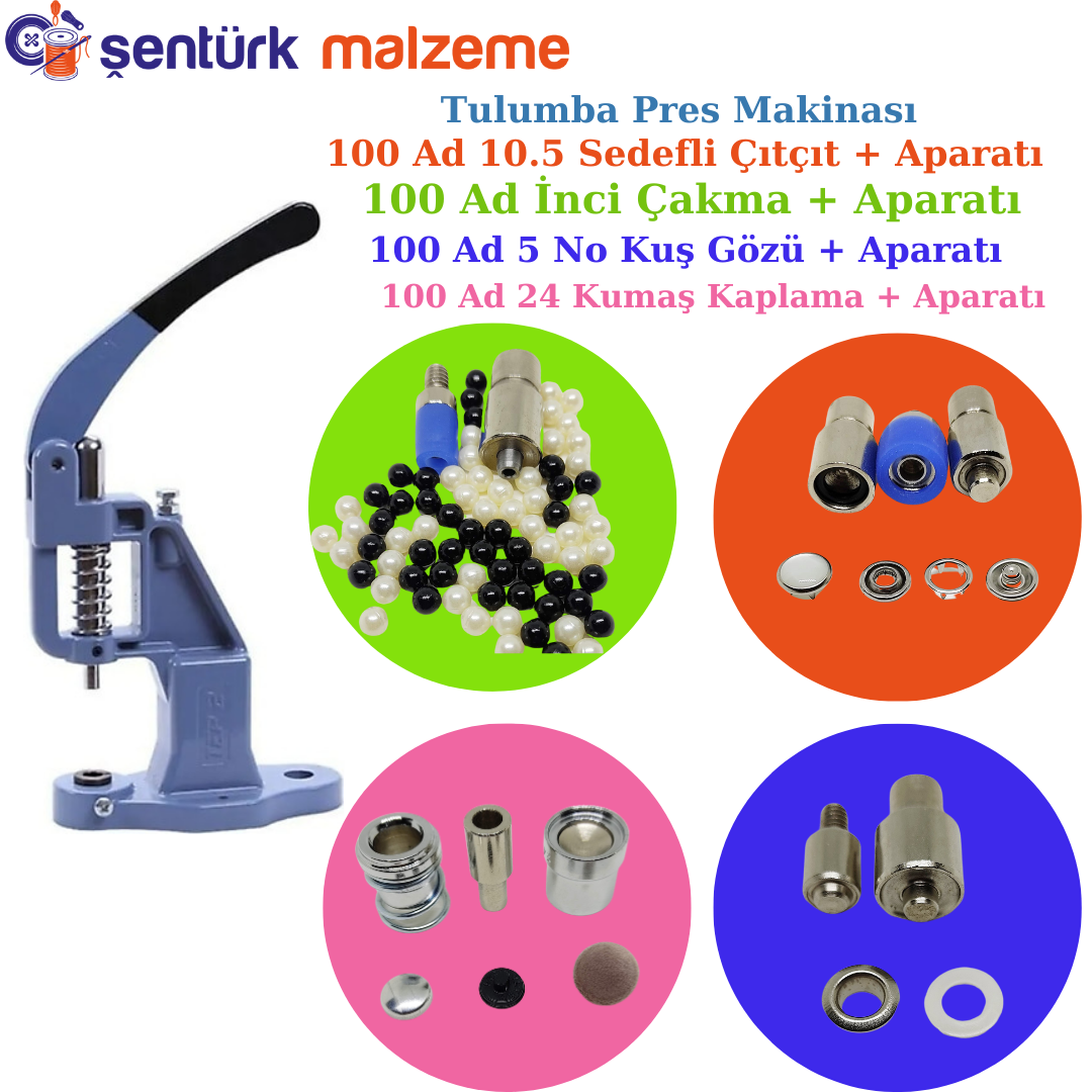 Tulumba Pres 5'li Set