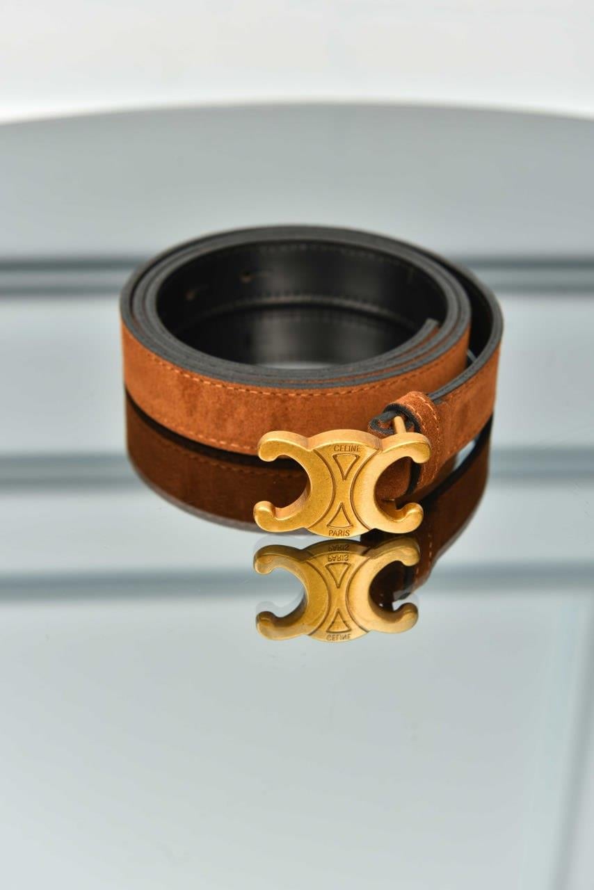 CELİNE SÜET KEMER TABA