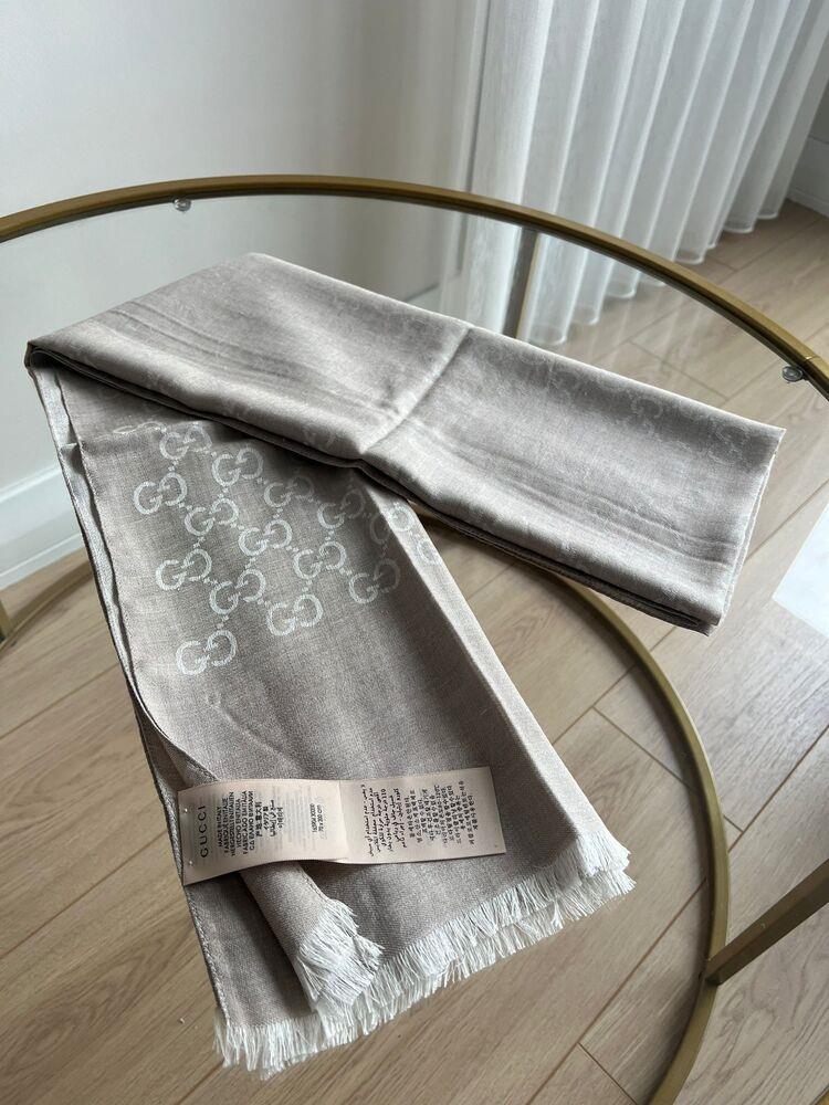 G DESEN YÜN İPEK ŞAL BEJ