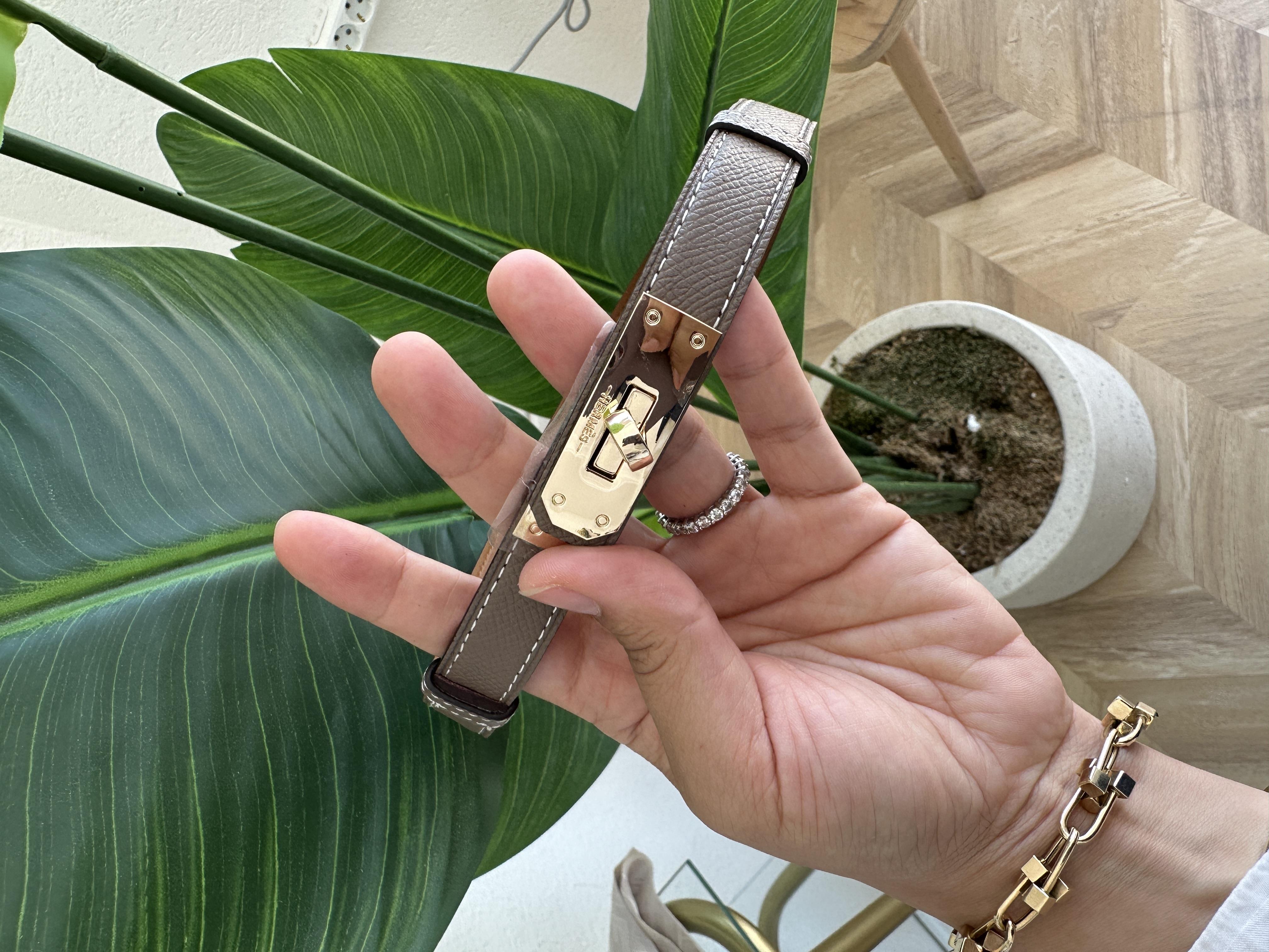 HERMES DERİ KEMER VİZON