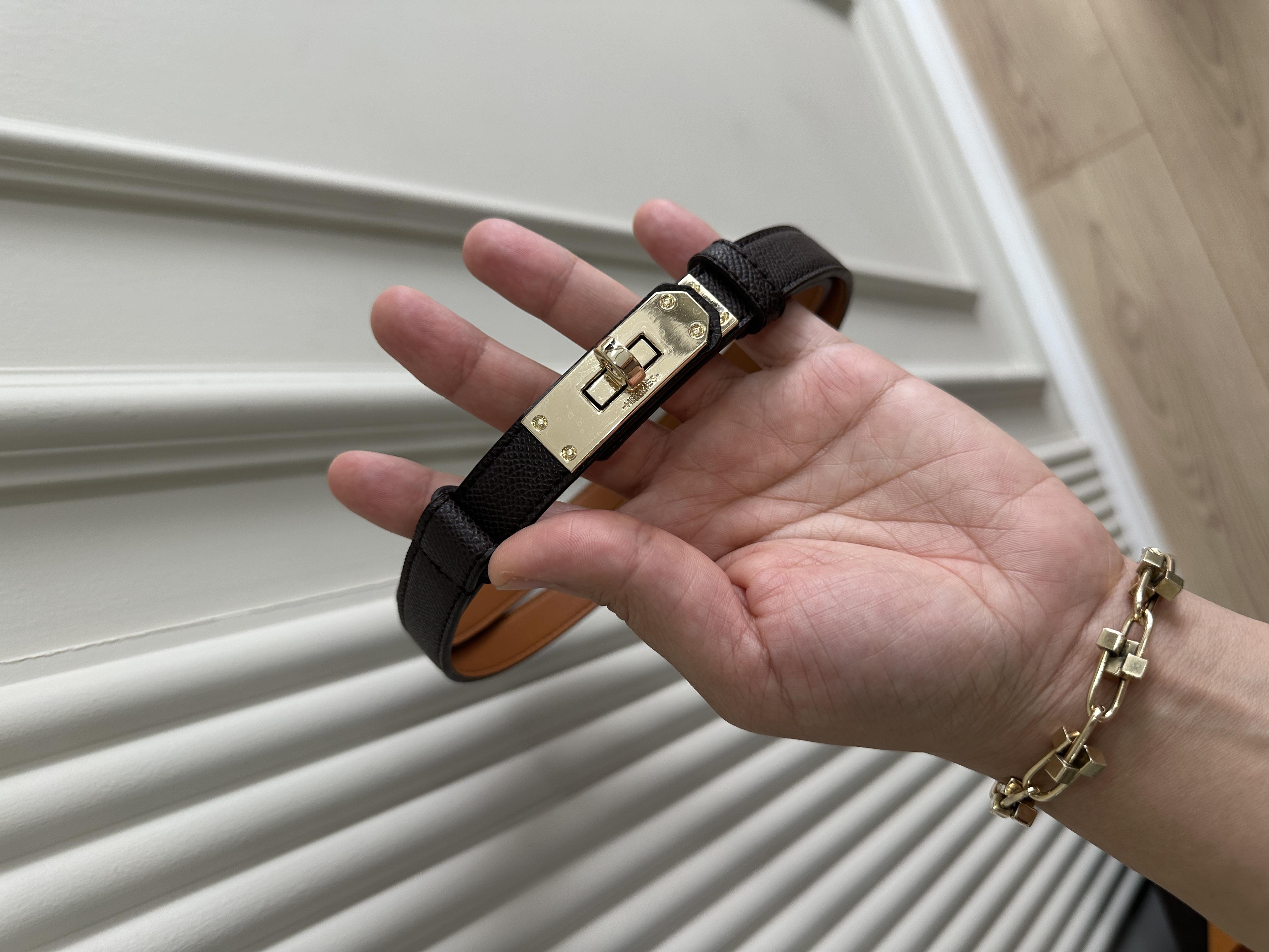 HRMS KAHVE/GOLD KEMER