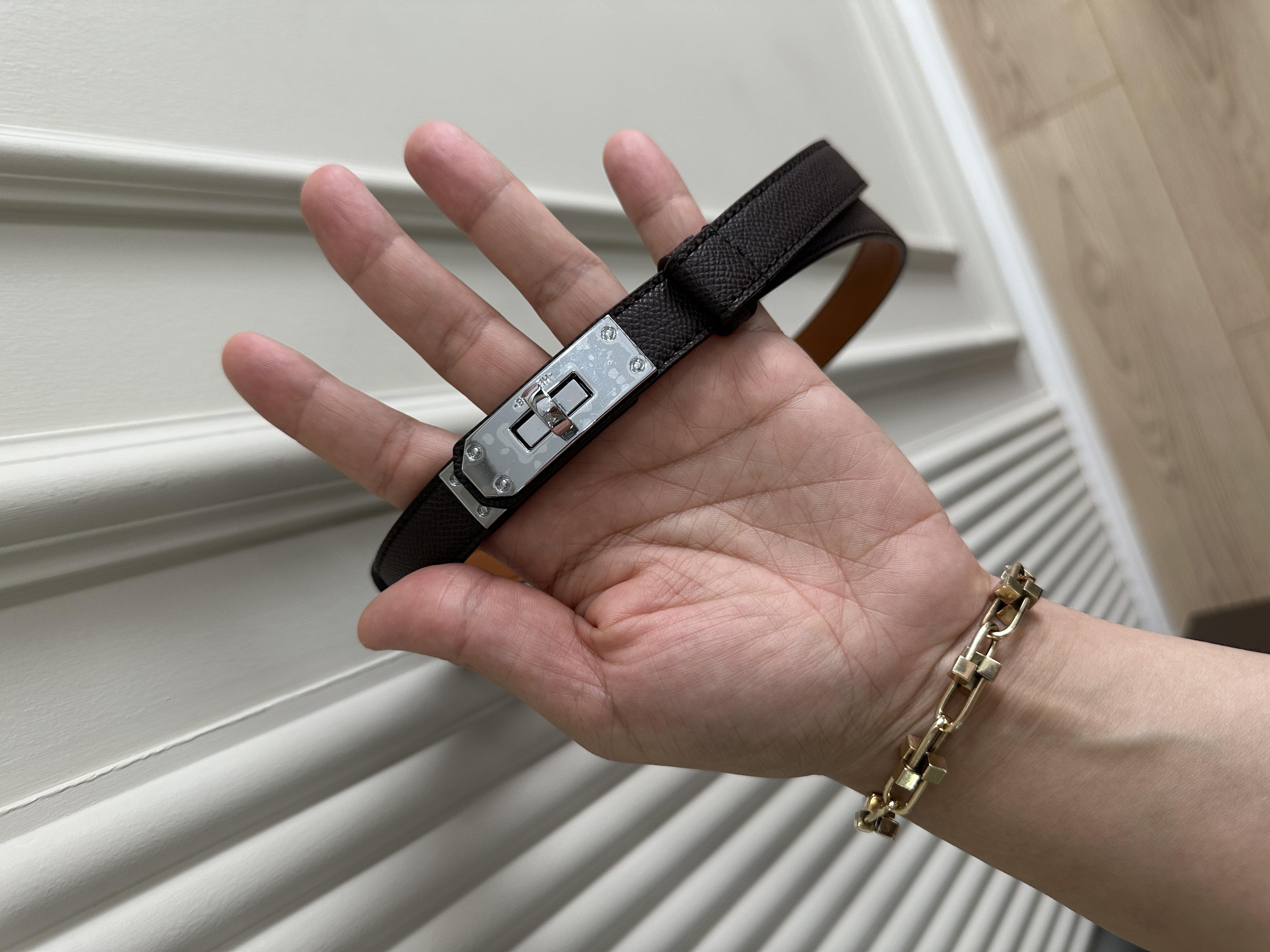 HRMS KAHVE/SİLVER KEMER