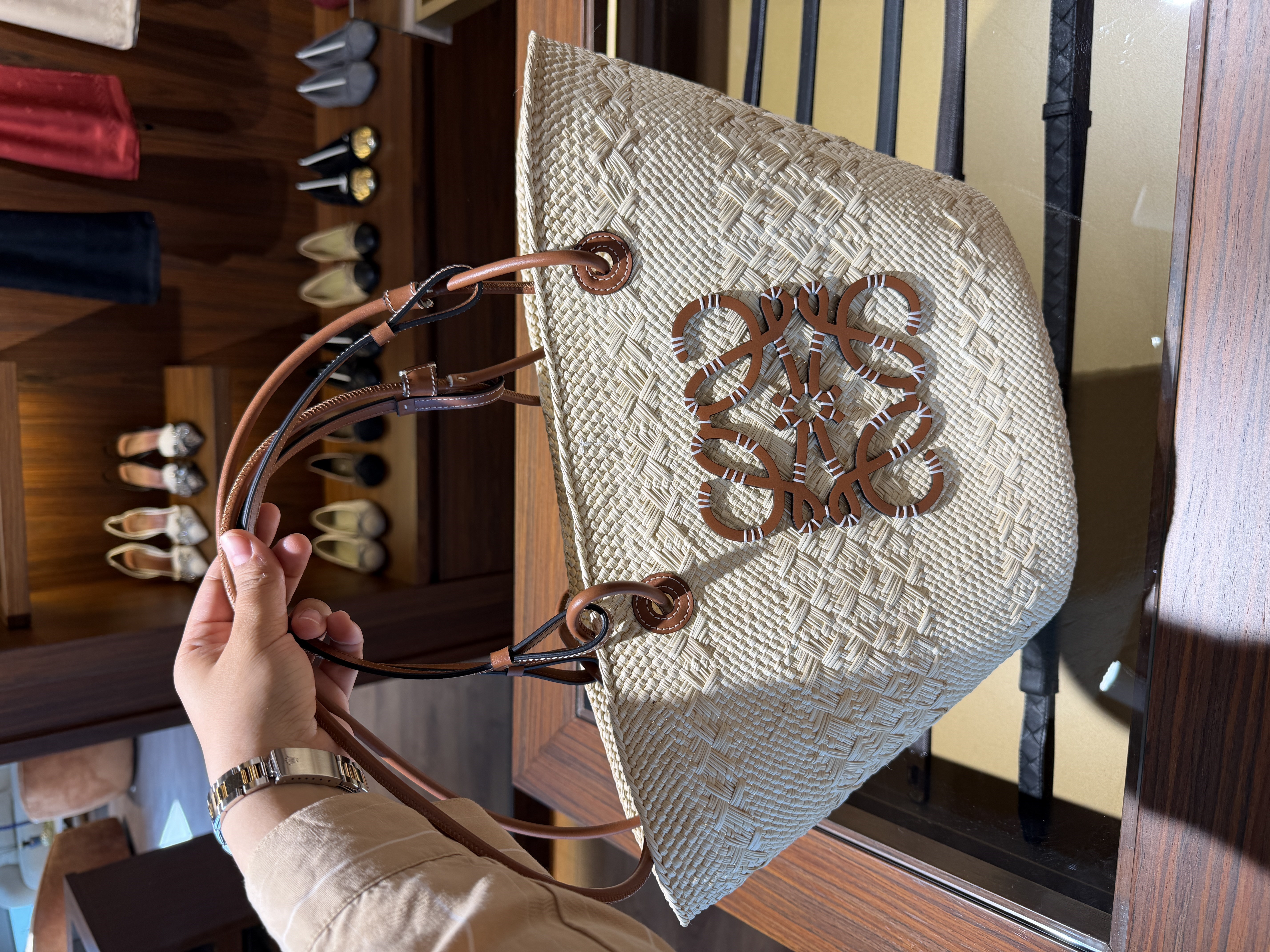 LOEWE RAFFİA NATURAL (HEMEN TESLİM)