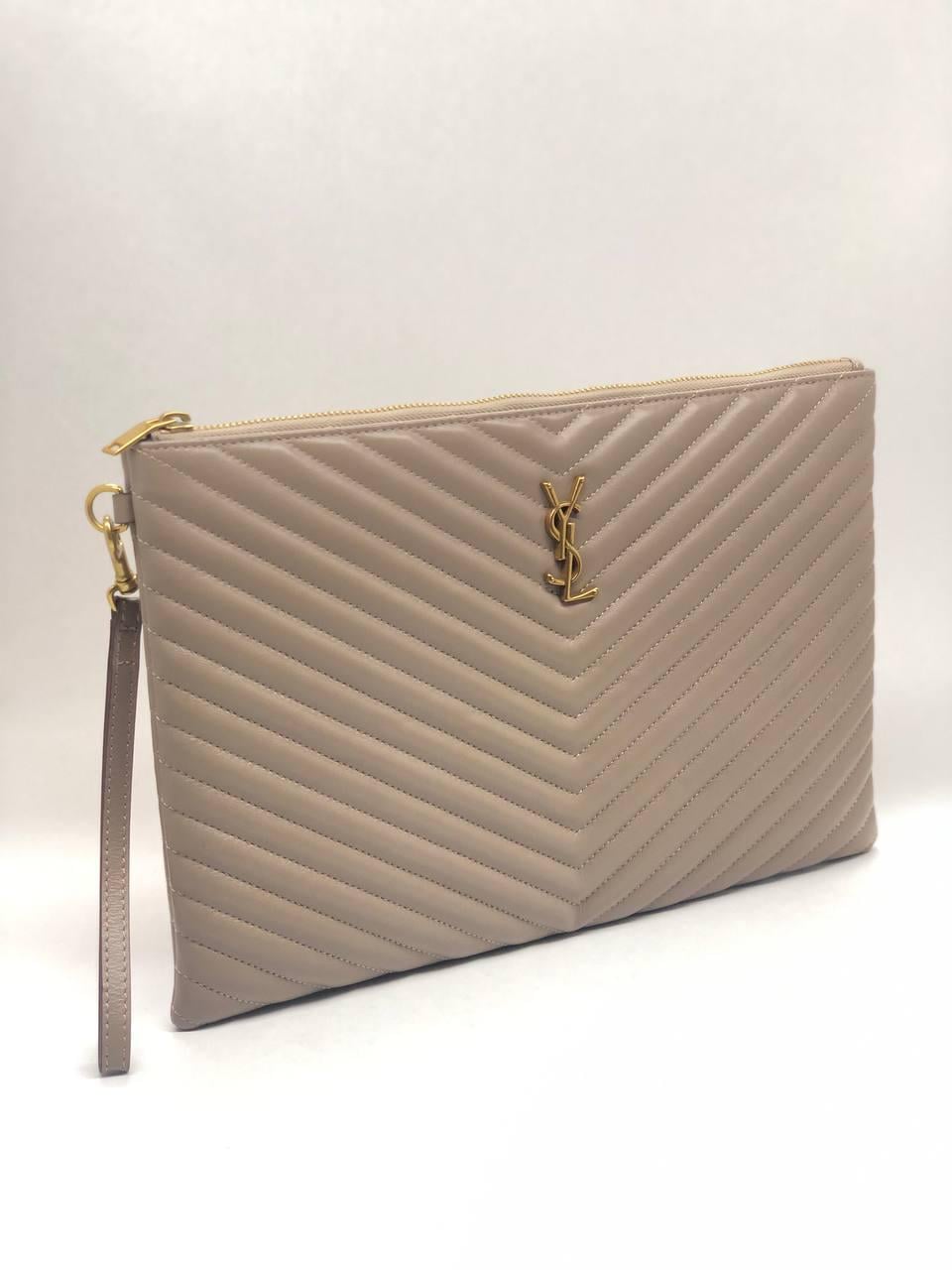 YSL CLUTCH KREM