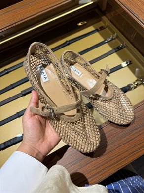 ALAİA FLATS BEJ (HEMEN TESLİM)