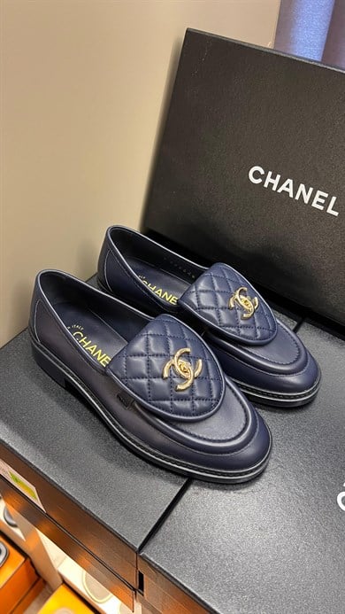 CHNL LOAFER LACİVERT (HEMEN TESLİM)