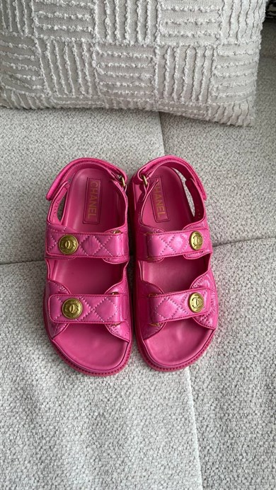 CHNL SANDAL PEMBE (HEMEN TESLİM)
