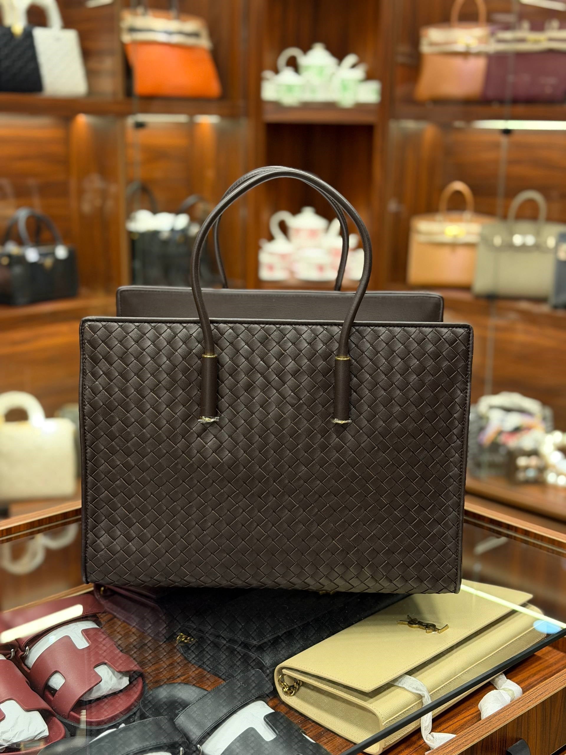 BTG BARBARA TOTE KAHVE (HEMEN TESLİM)
