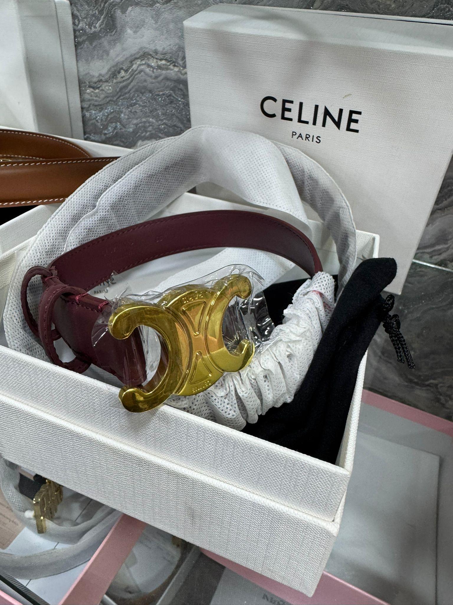 CELİNE PREMİUM KEMER BORDO