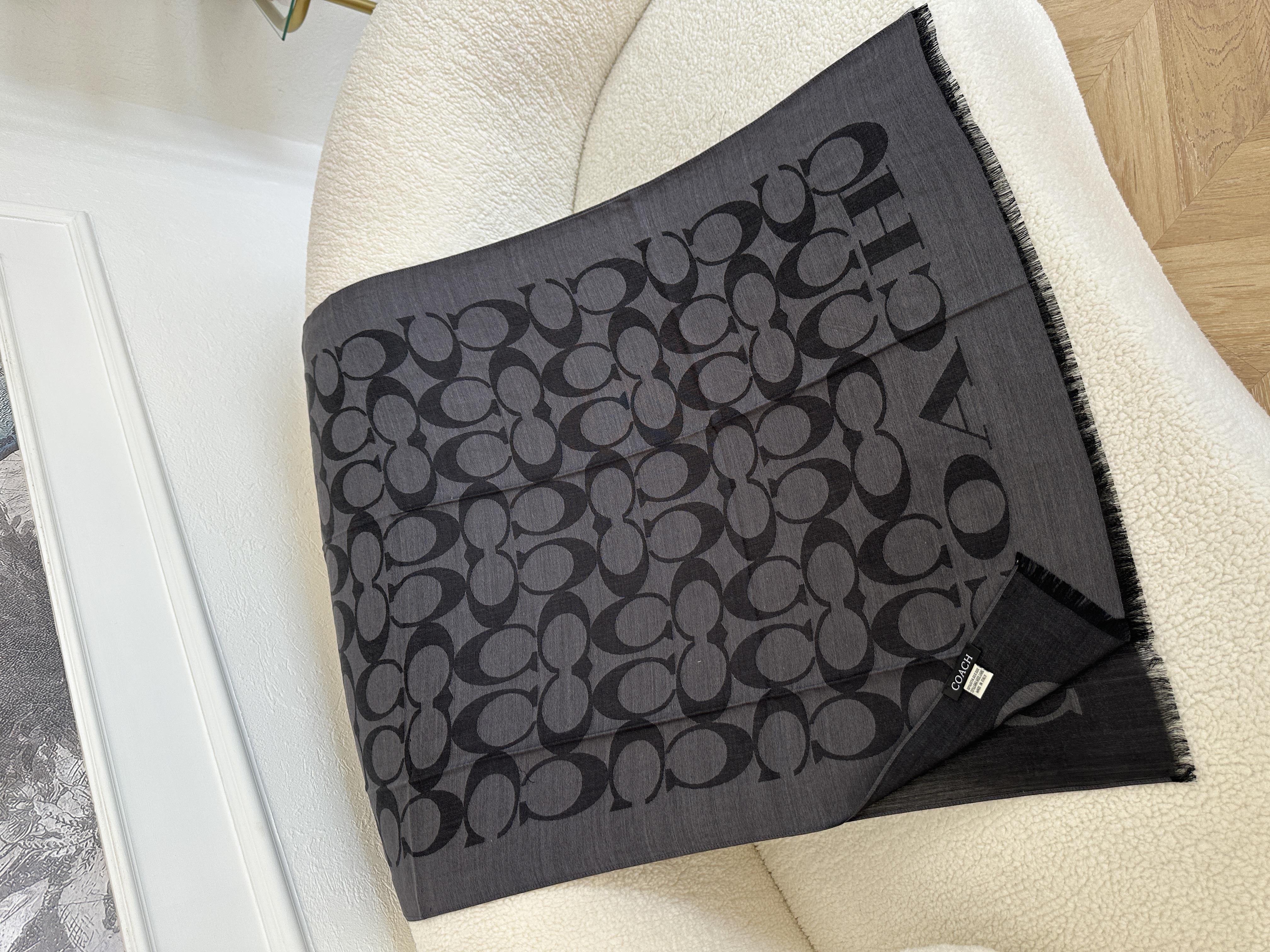 COACH YÜN İPEK ŞAL ANTRASİT