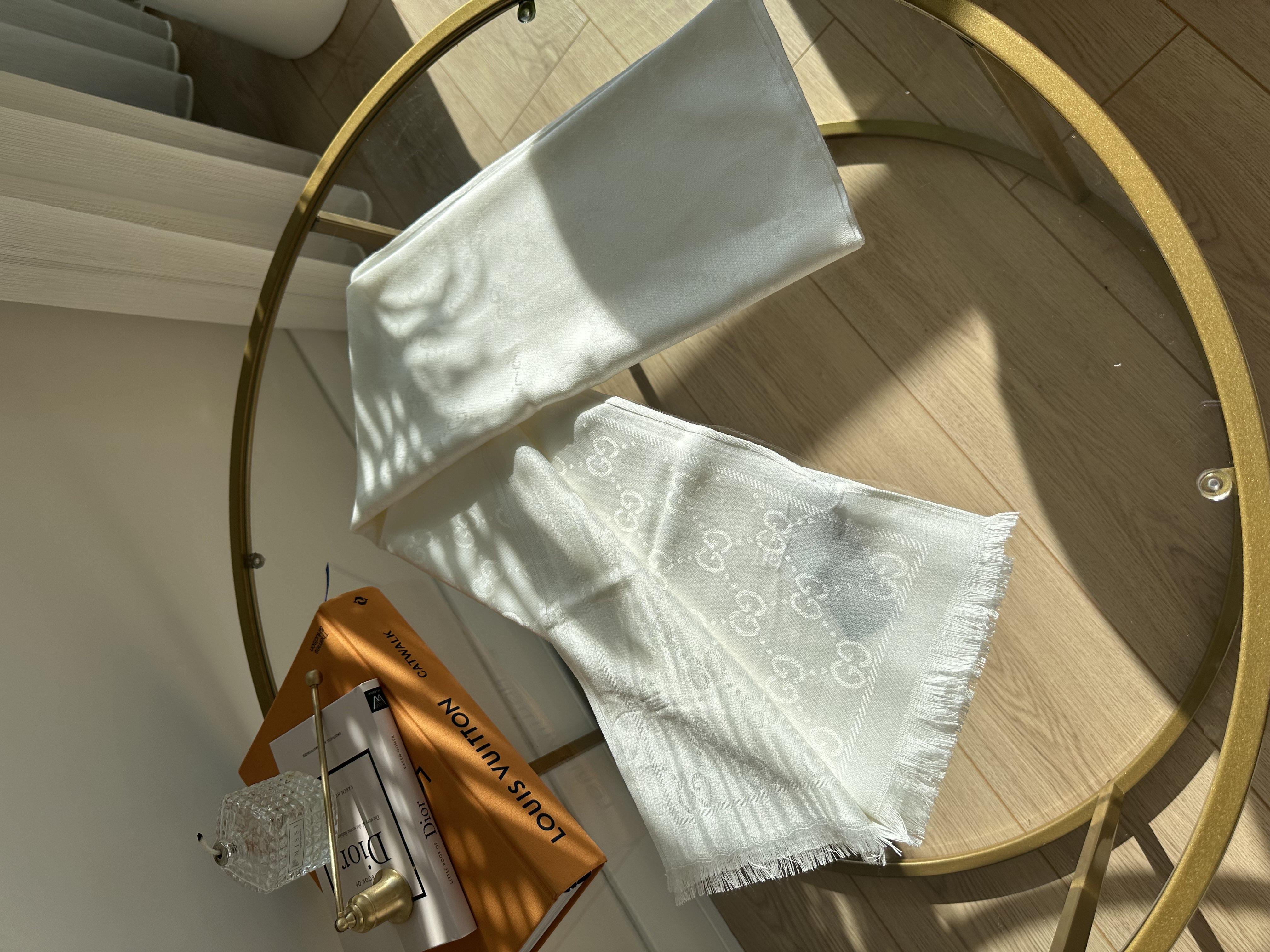 G DESEN KAŞMİR İPEK ŞAL EKRU