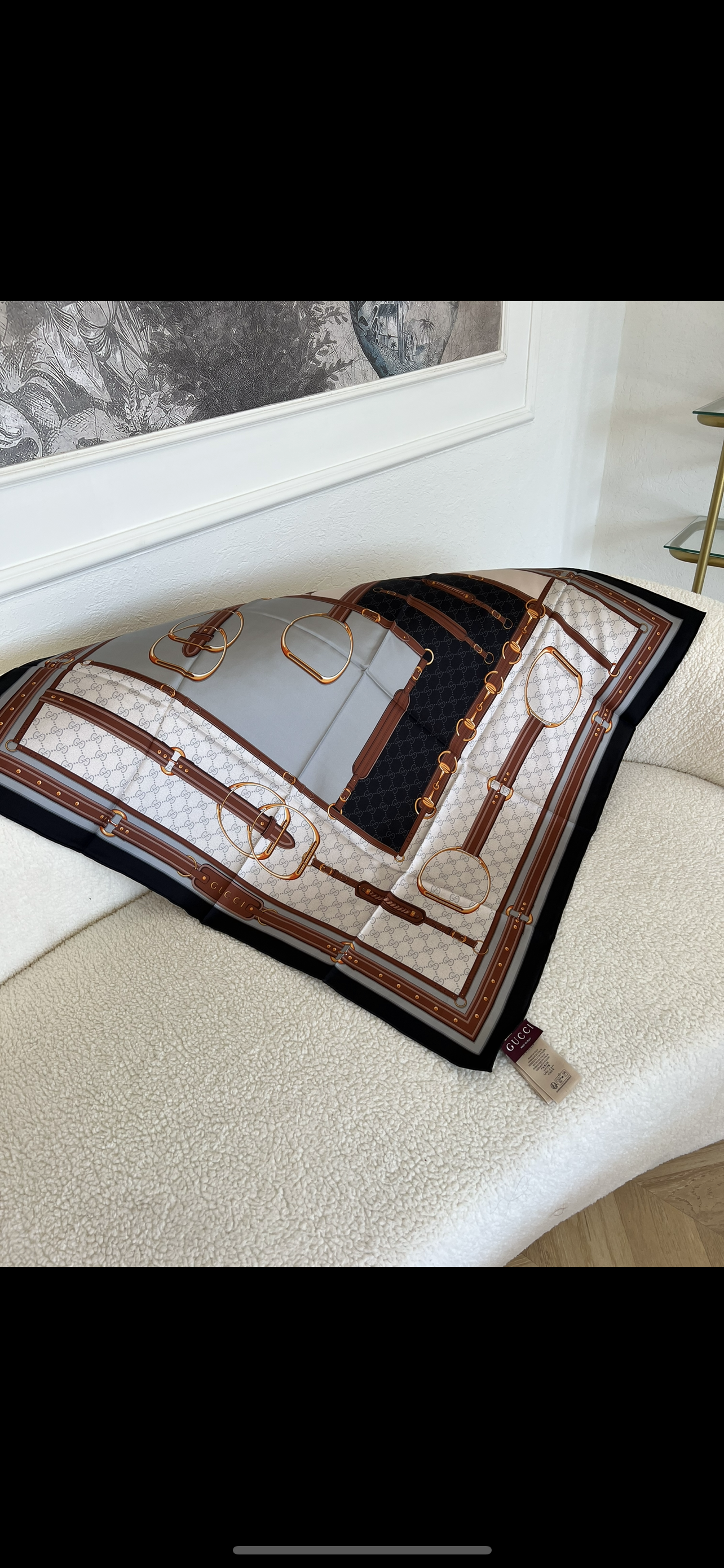 GUCCİ İPEK EŞARP
