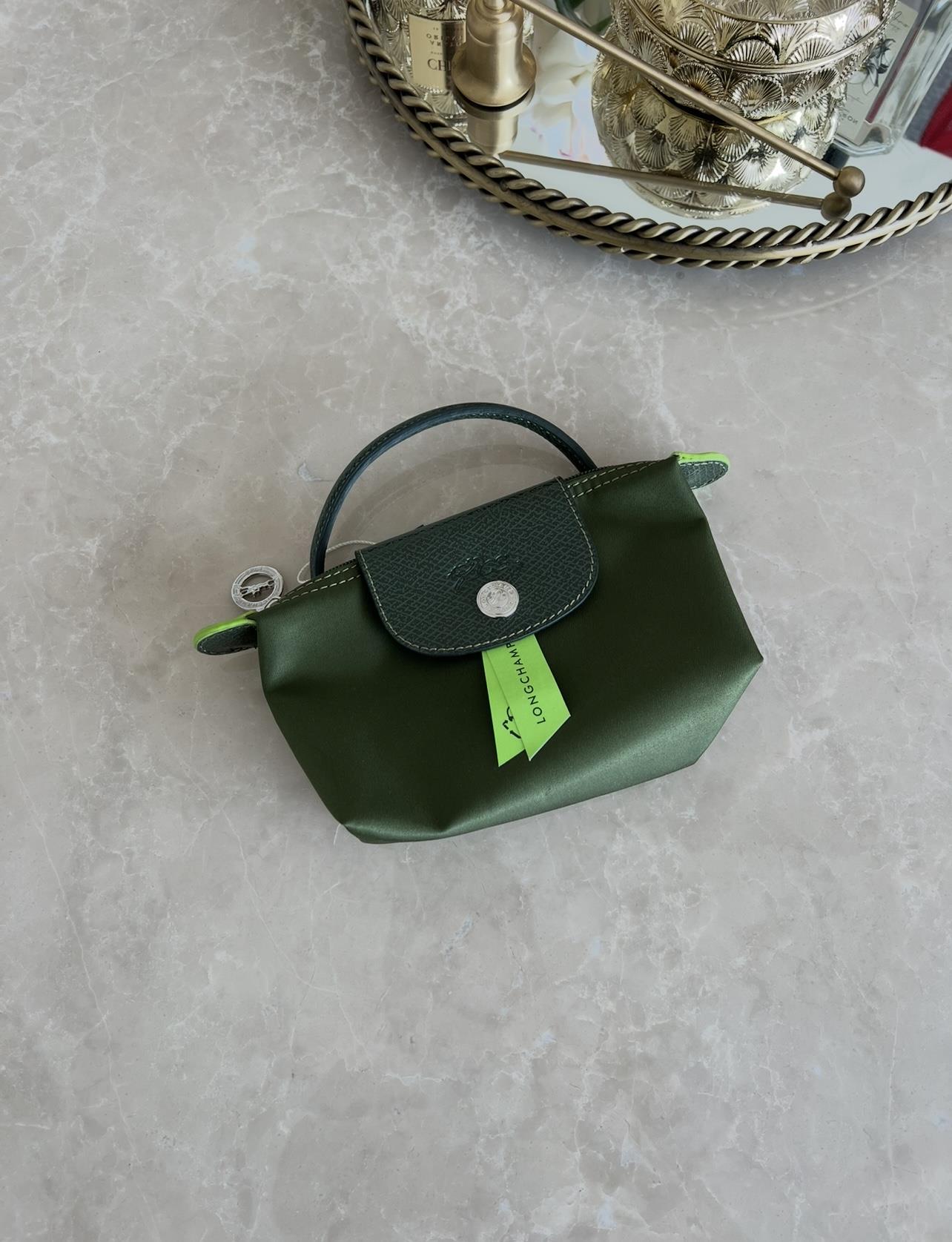 LONGCHAMP MİNİ FULL YEŞİL