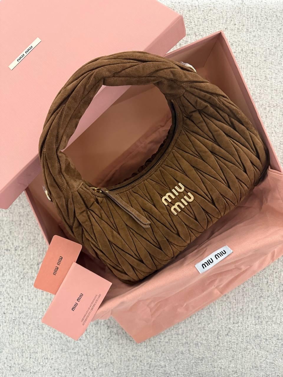 MİU WANDER METELASSE SUEDE MEDİUM