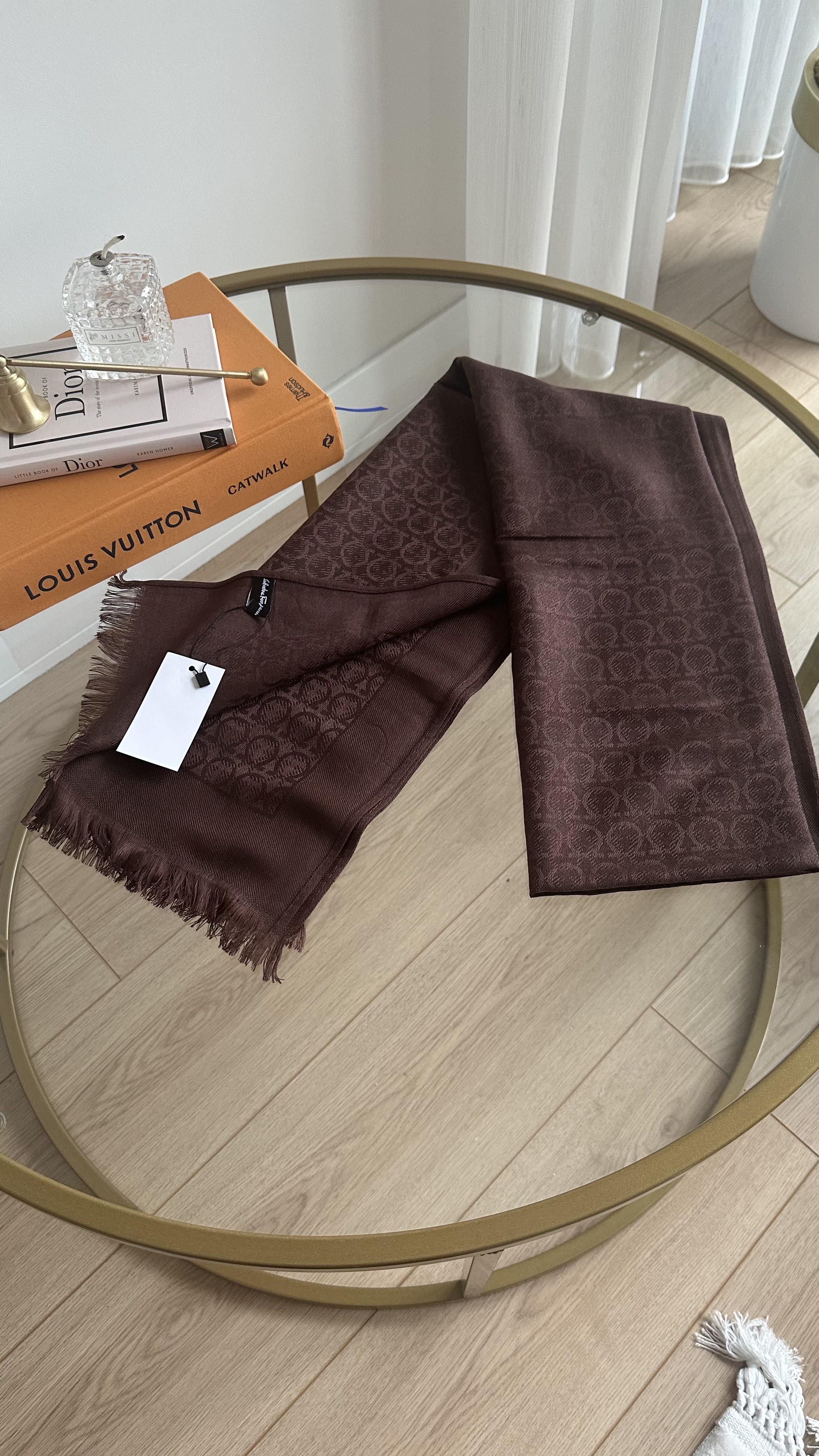 SALVATORE KAŞMİR İPEK KAHVE