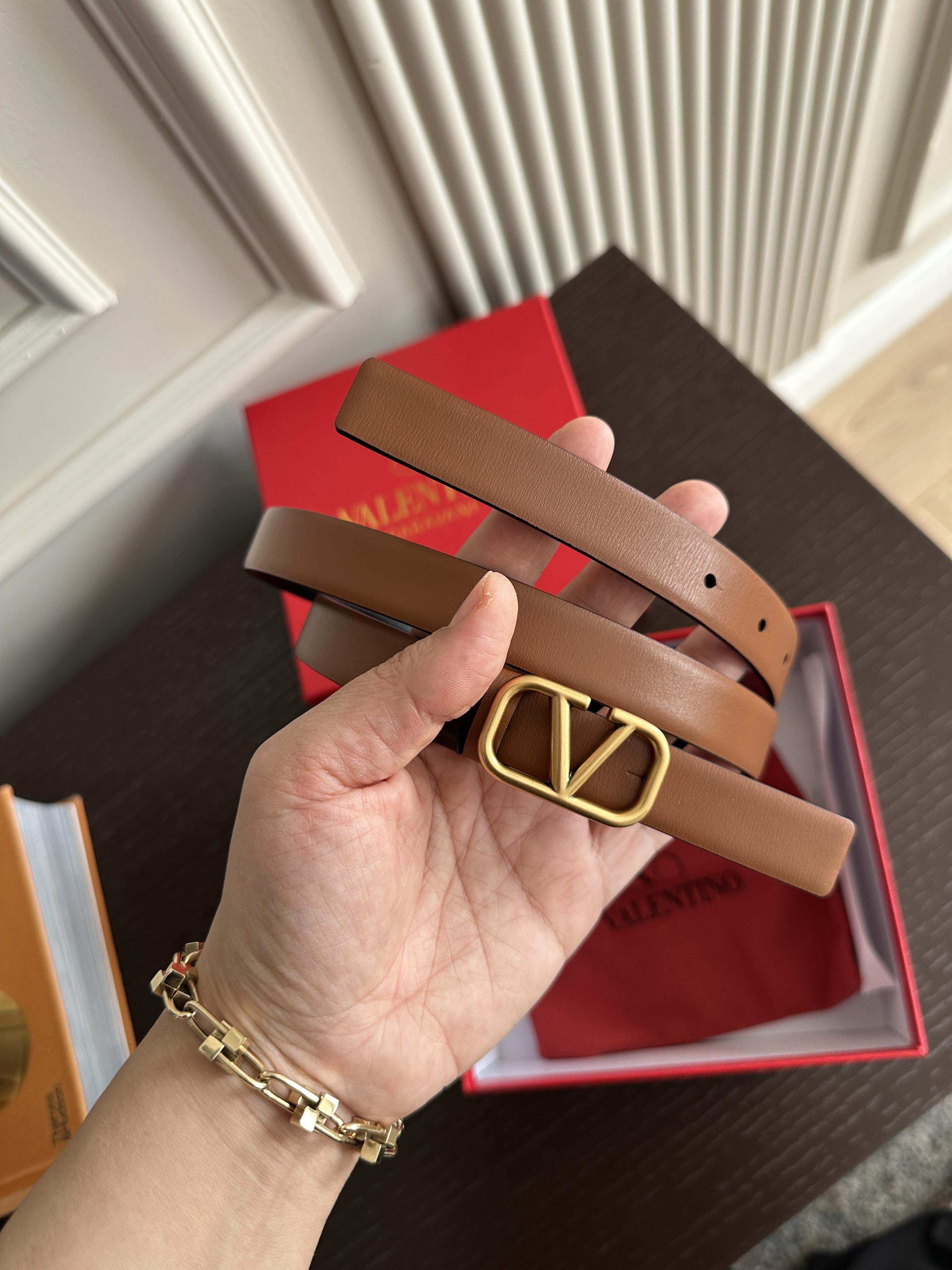 VLNTN PREMİUM BELT TABA
