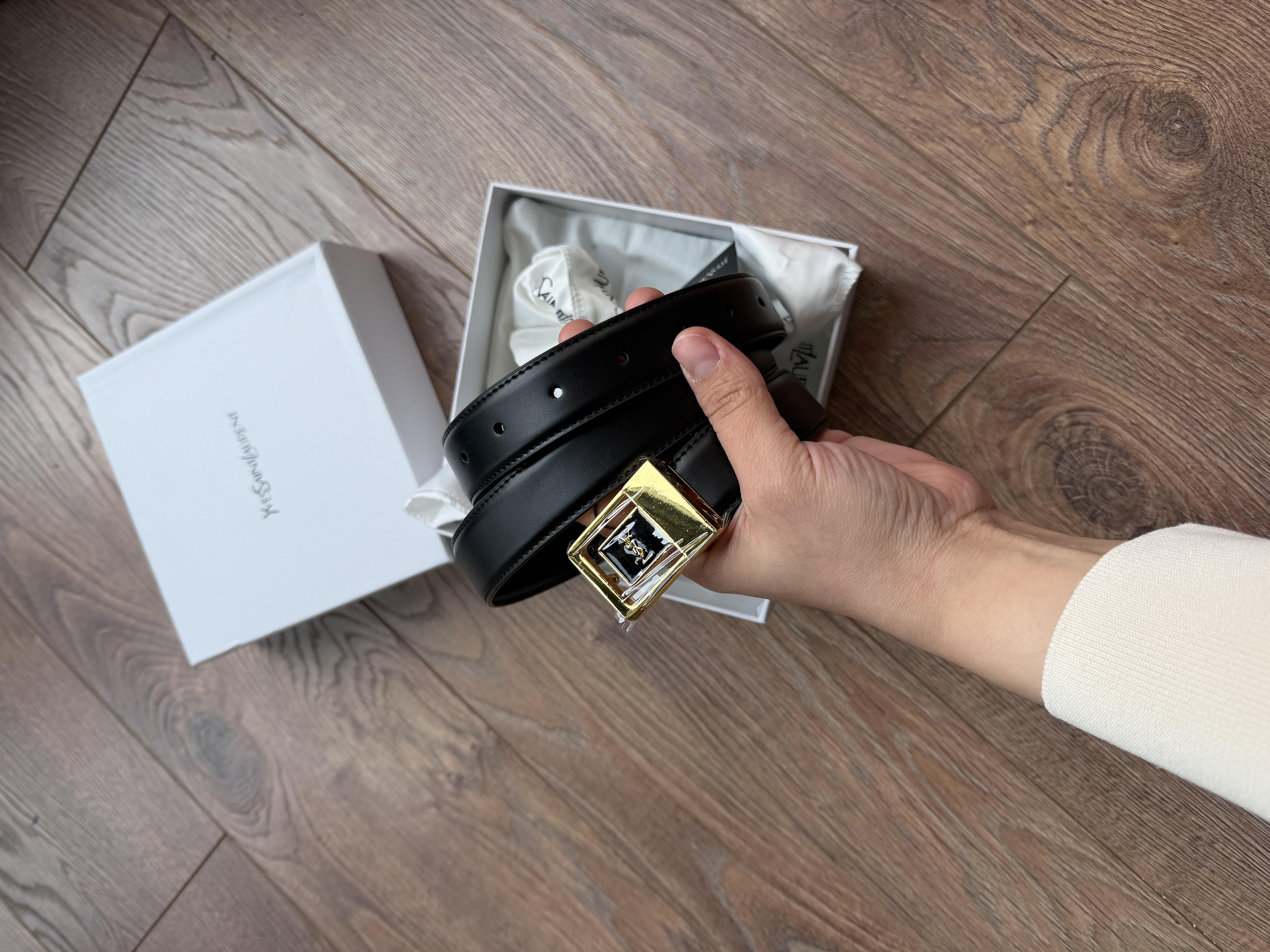 SAİNT LAURENT PREMİUM KEMER SİYAH