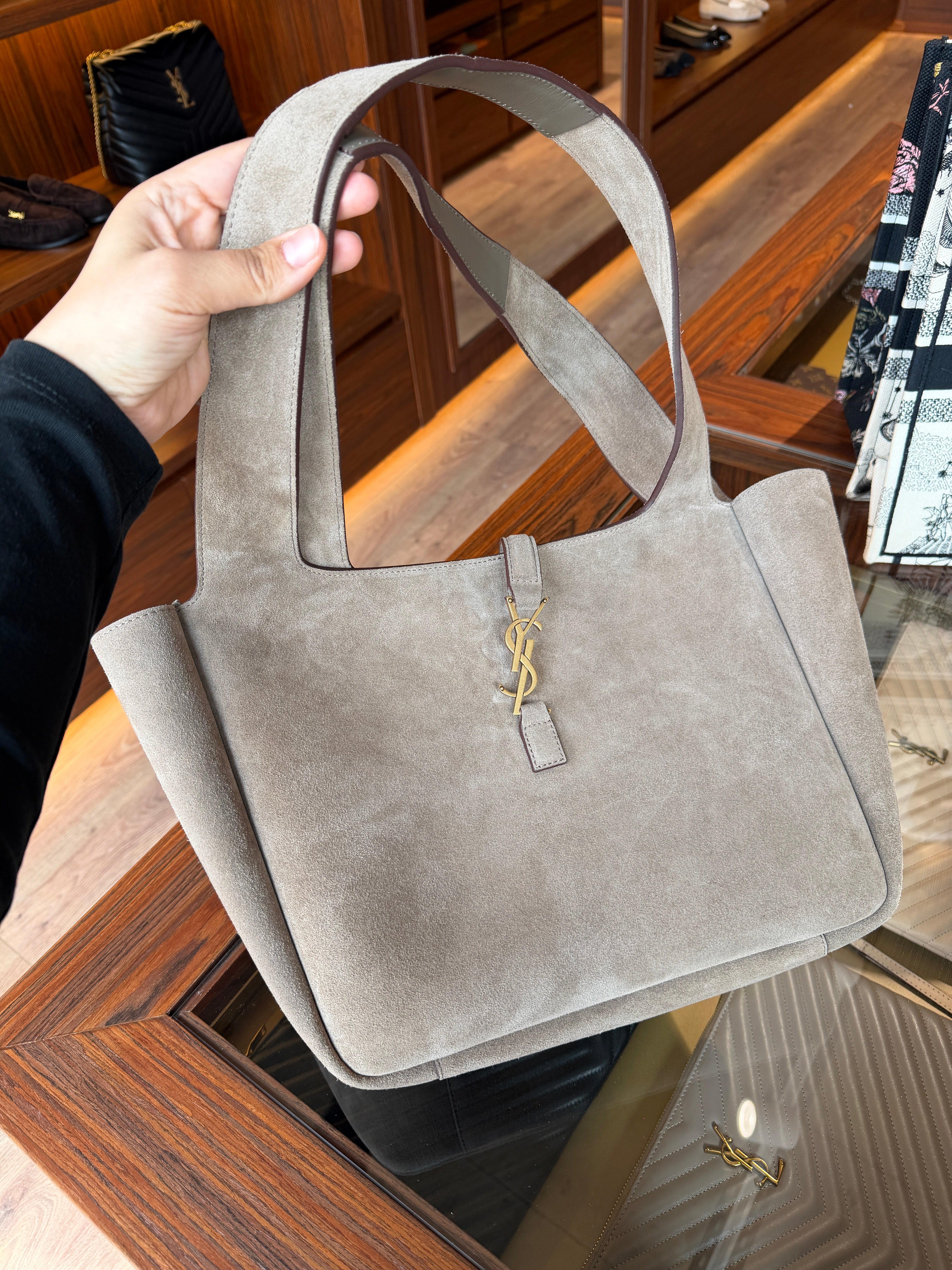 YSL TOTE SUEDE LARGE (HEMEN TESLİM)