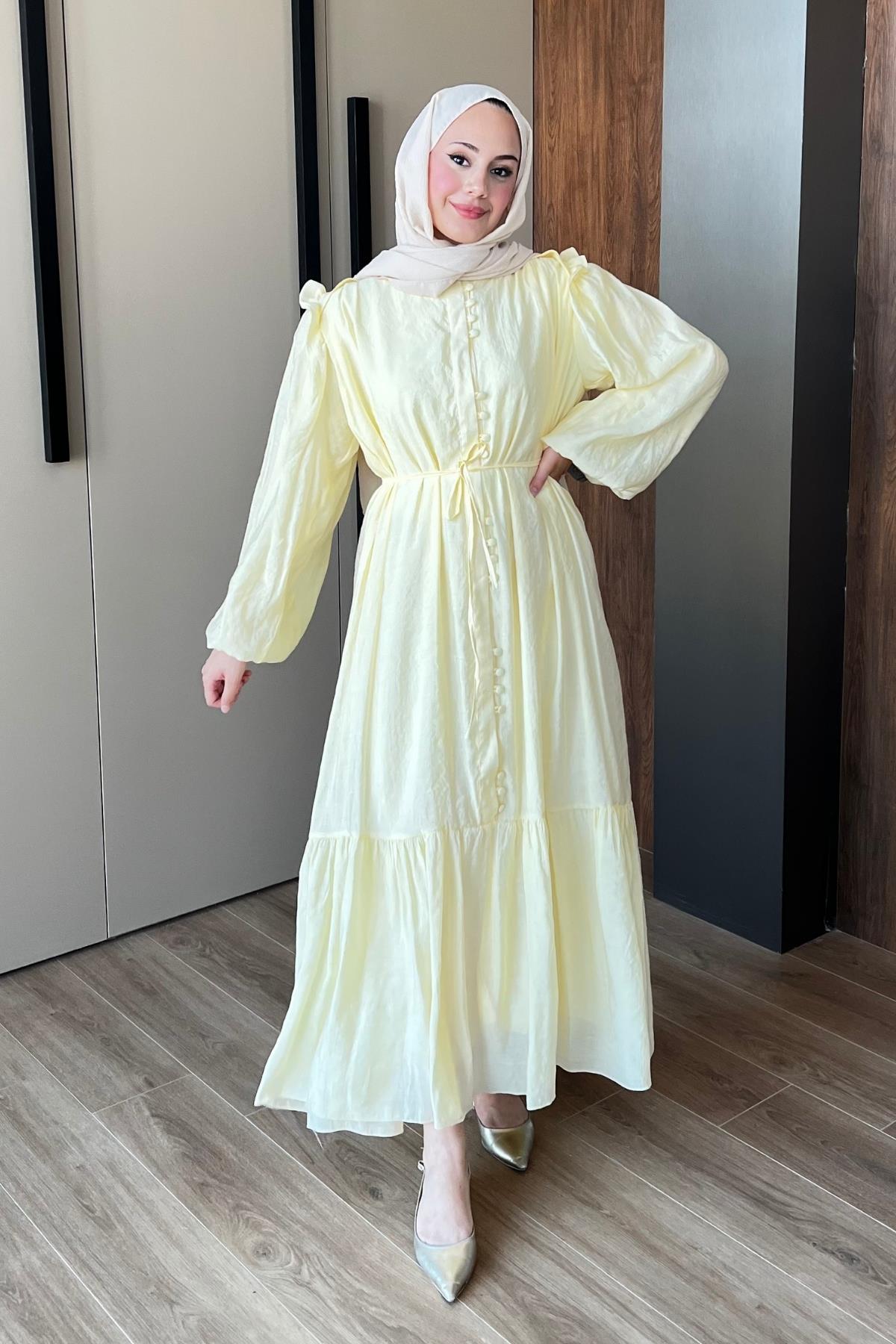 ELBİSESoi Elbise 1096 Sarı