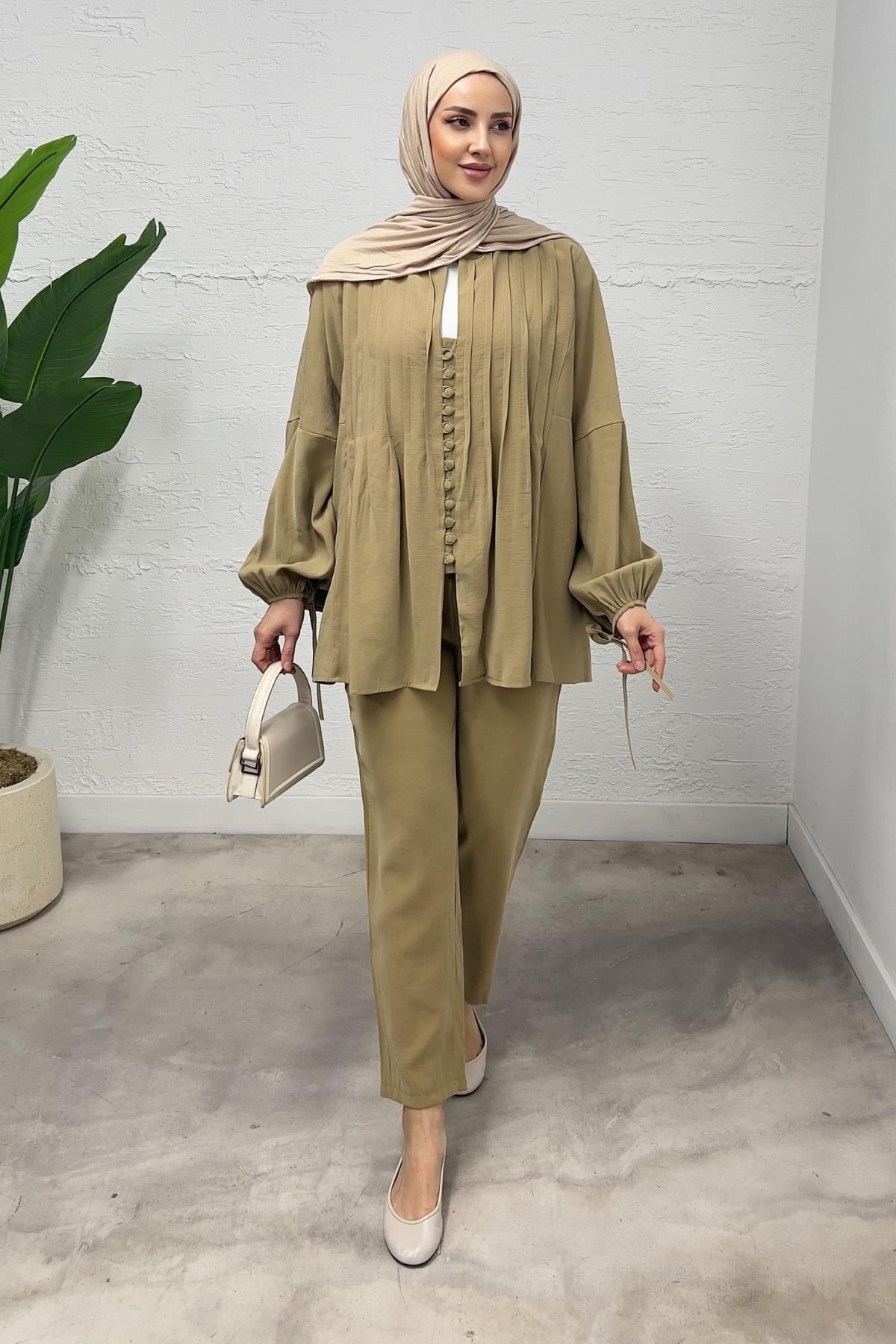 TAKIMStil Takım 1086 Yağ Yeşili