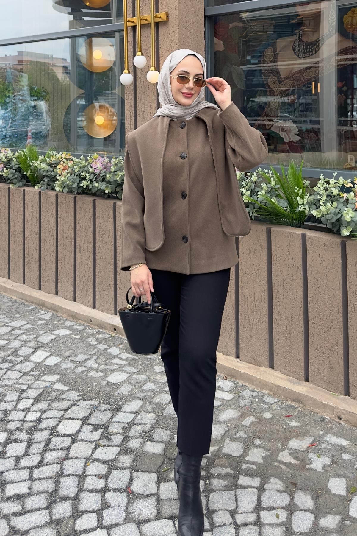 KABAN & MONTCos Kaşmir Kaban 1141 Haki