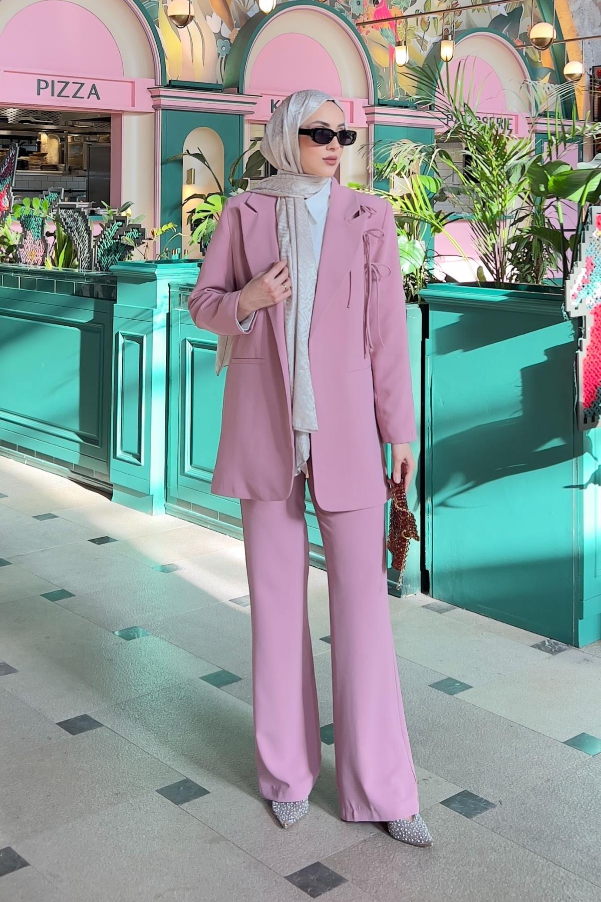 TAKIMCeketli Takım Elbise 1063 Pembe