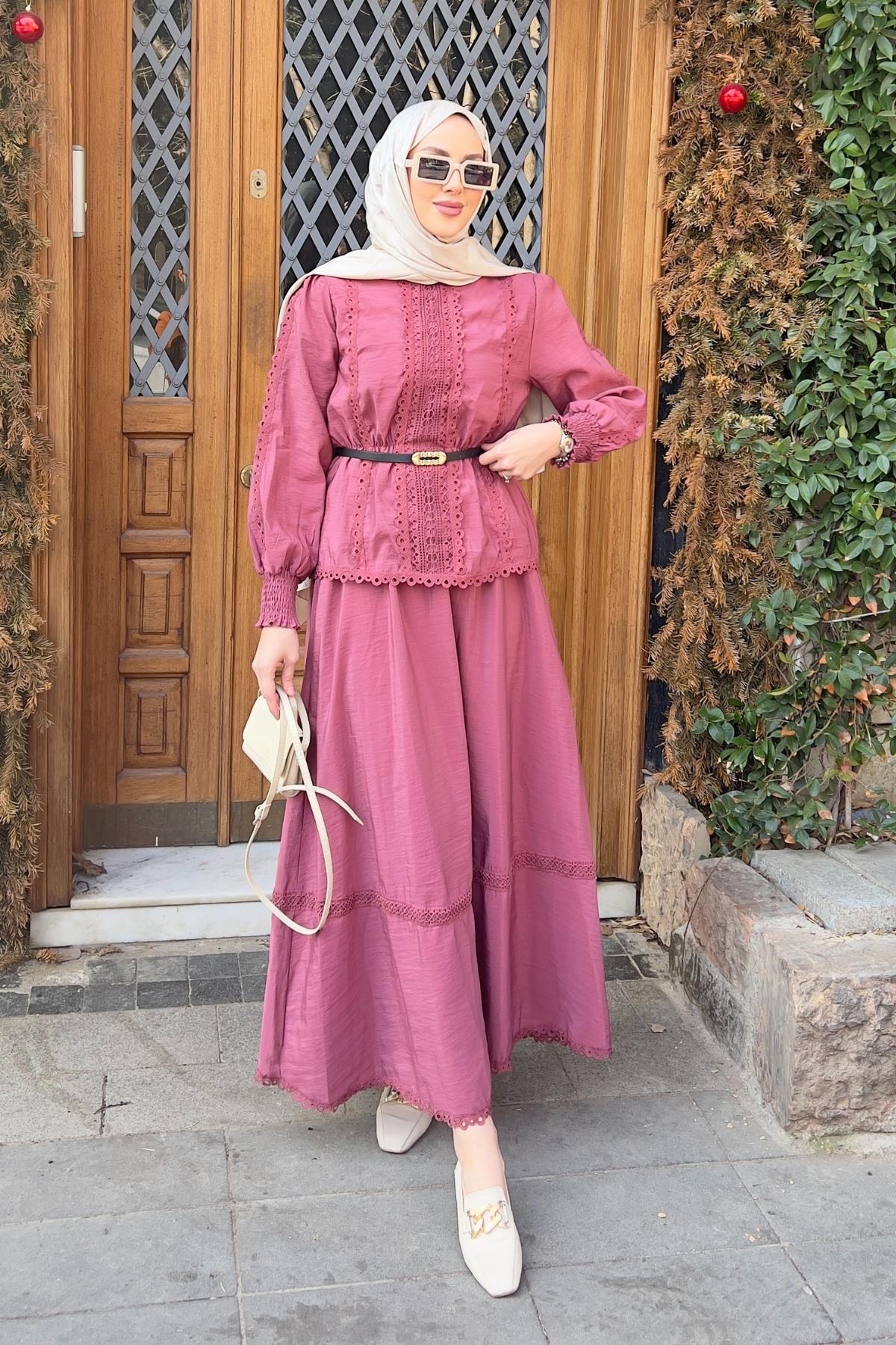 TAKIMGüpürlü Takım 51038 Bordo