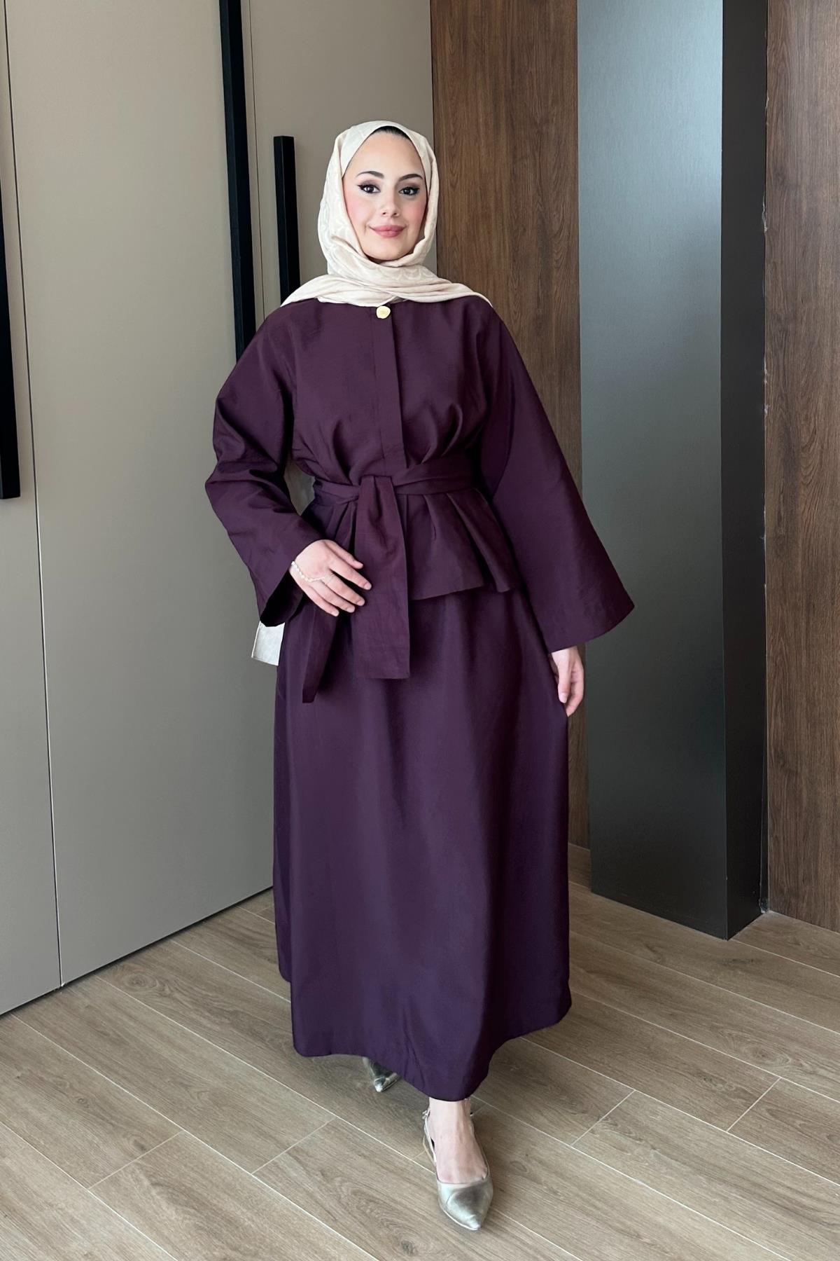 TAKIMLena Etekli Takım 1094 Bordo