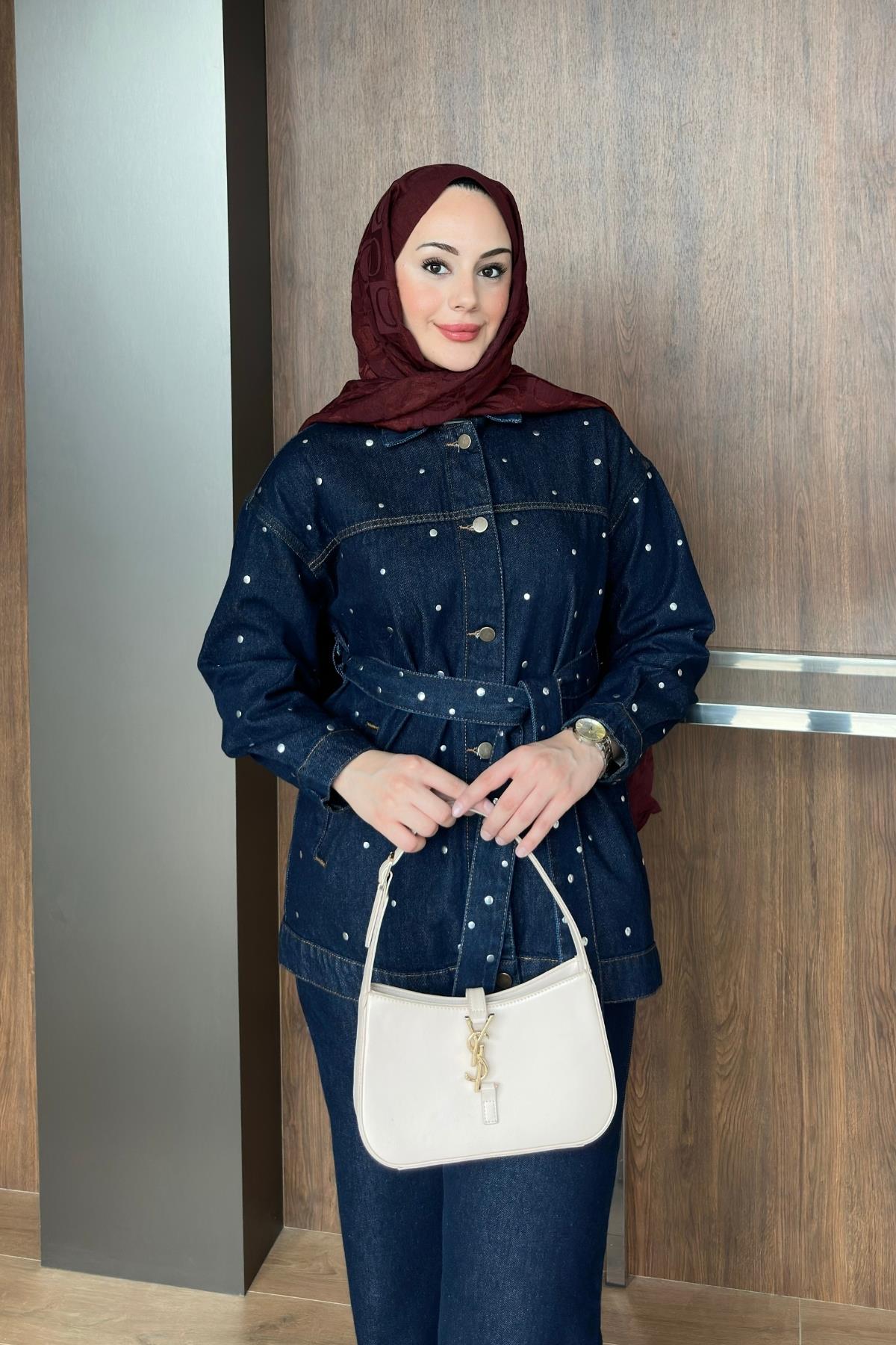 TAKIMTaşlı Takım 1058 Lacivert