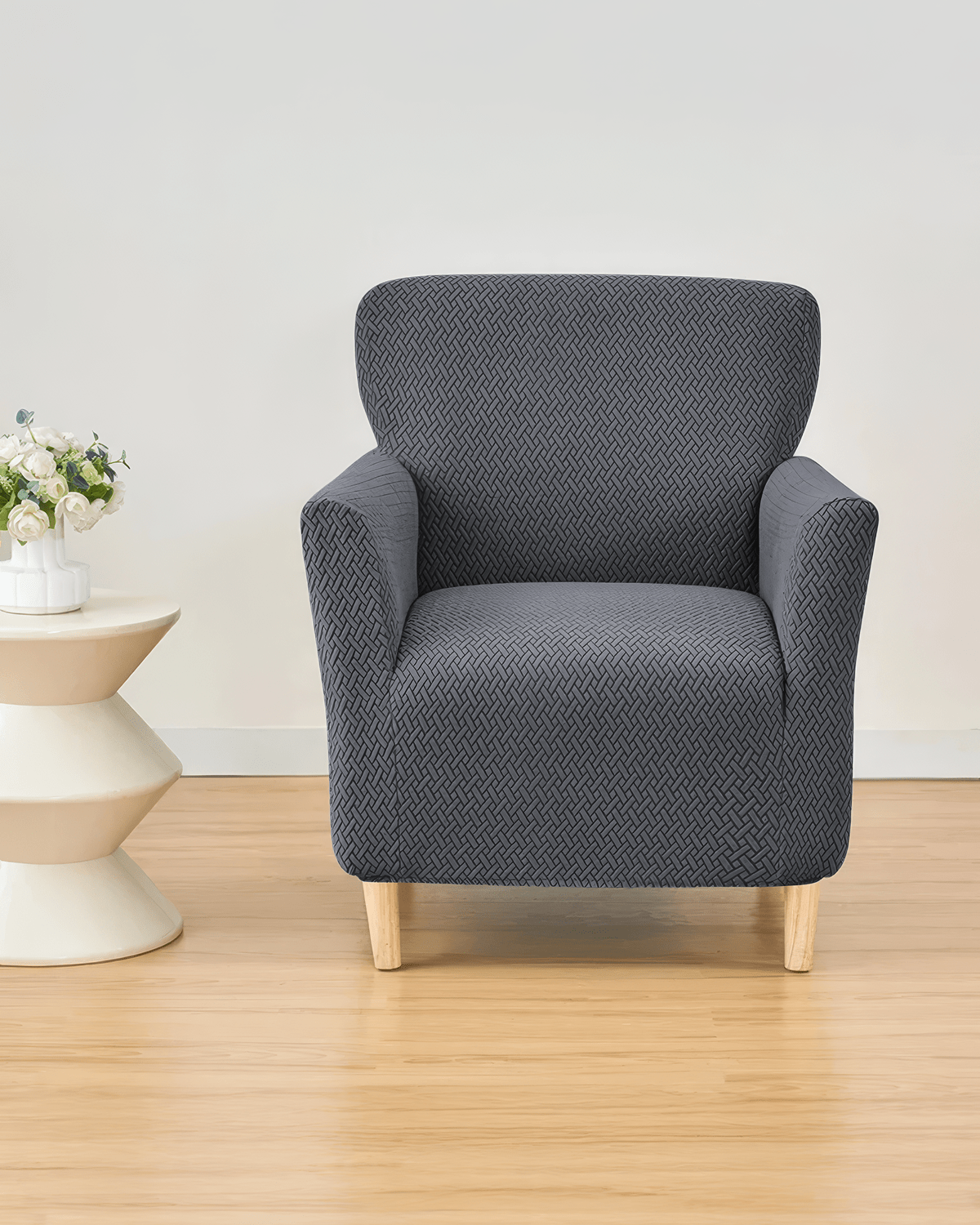 3.3.1.1 Koltuk Örtüsü Koltuk Kılıfı Takımı Lastikli Sofa Cover / Antrasit