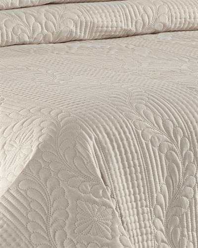 Jumbo Soft Çift Taraflı Çift Kişilik Yatak Örtüsü 3 Parça / Bej