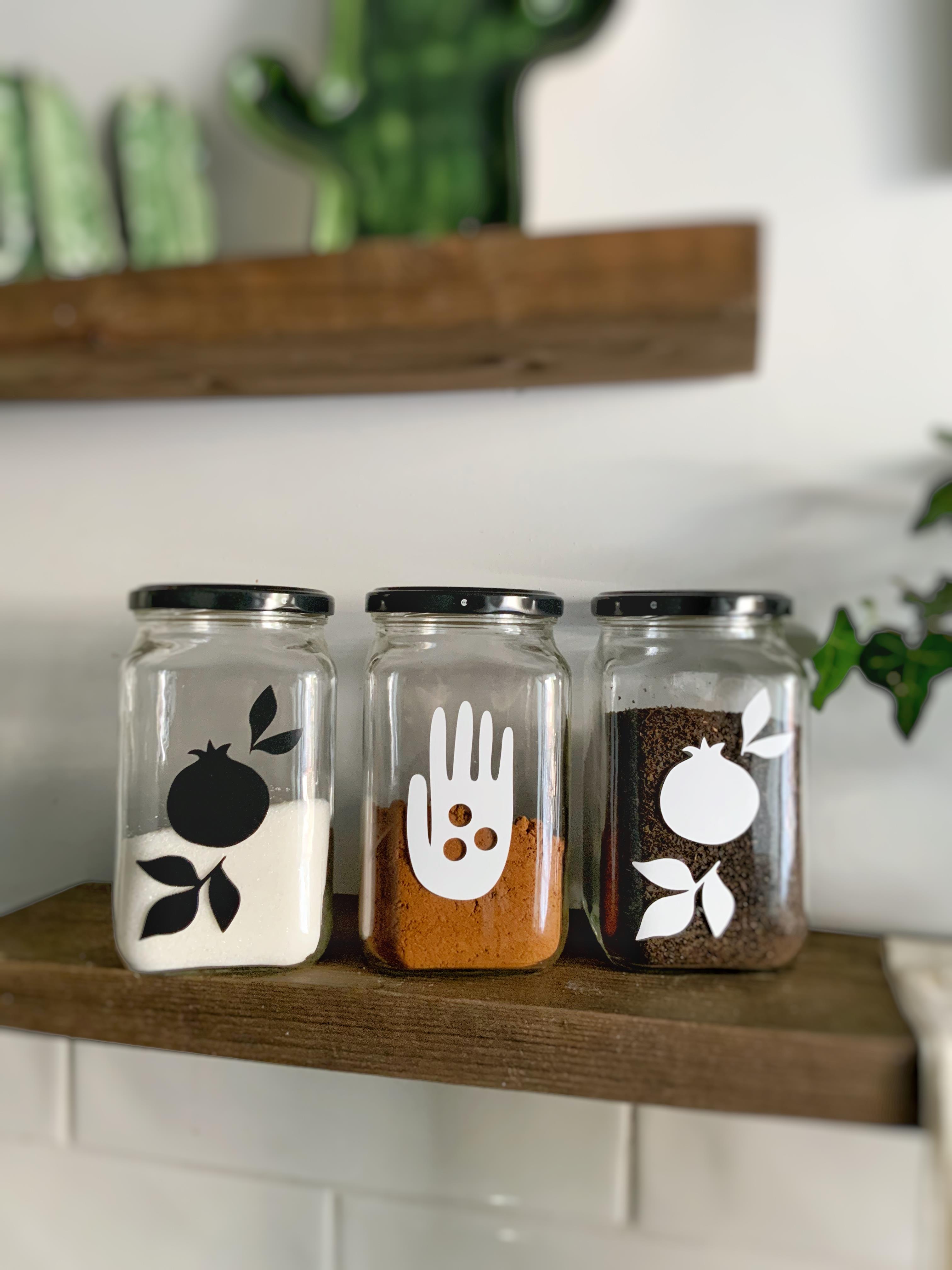 3lü Bereket Cam Kavanoz Seti