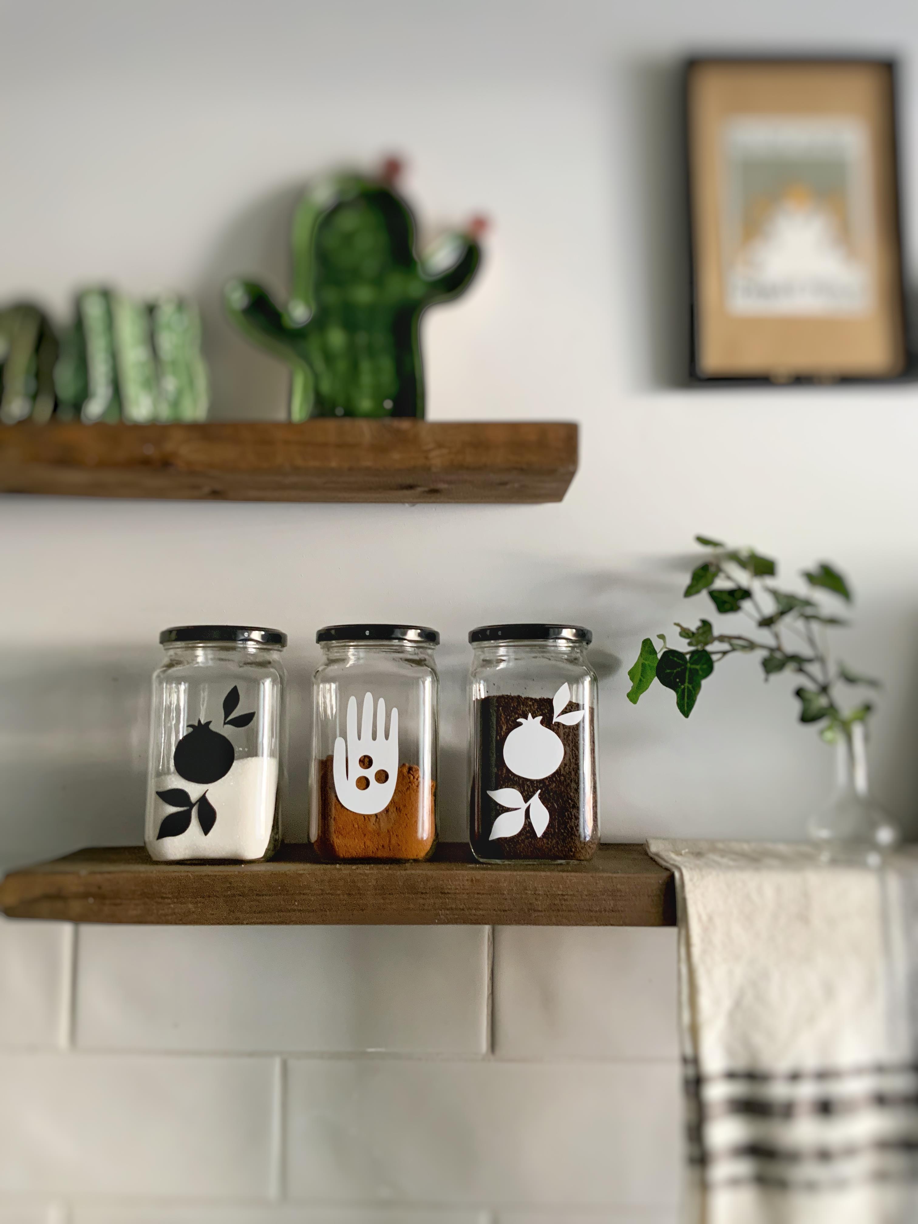 3lü Bereket Cam Kavanoz Seti