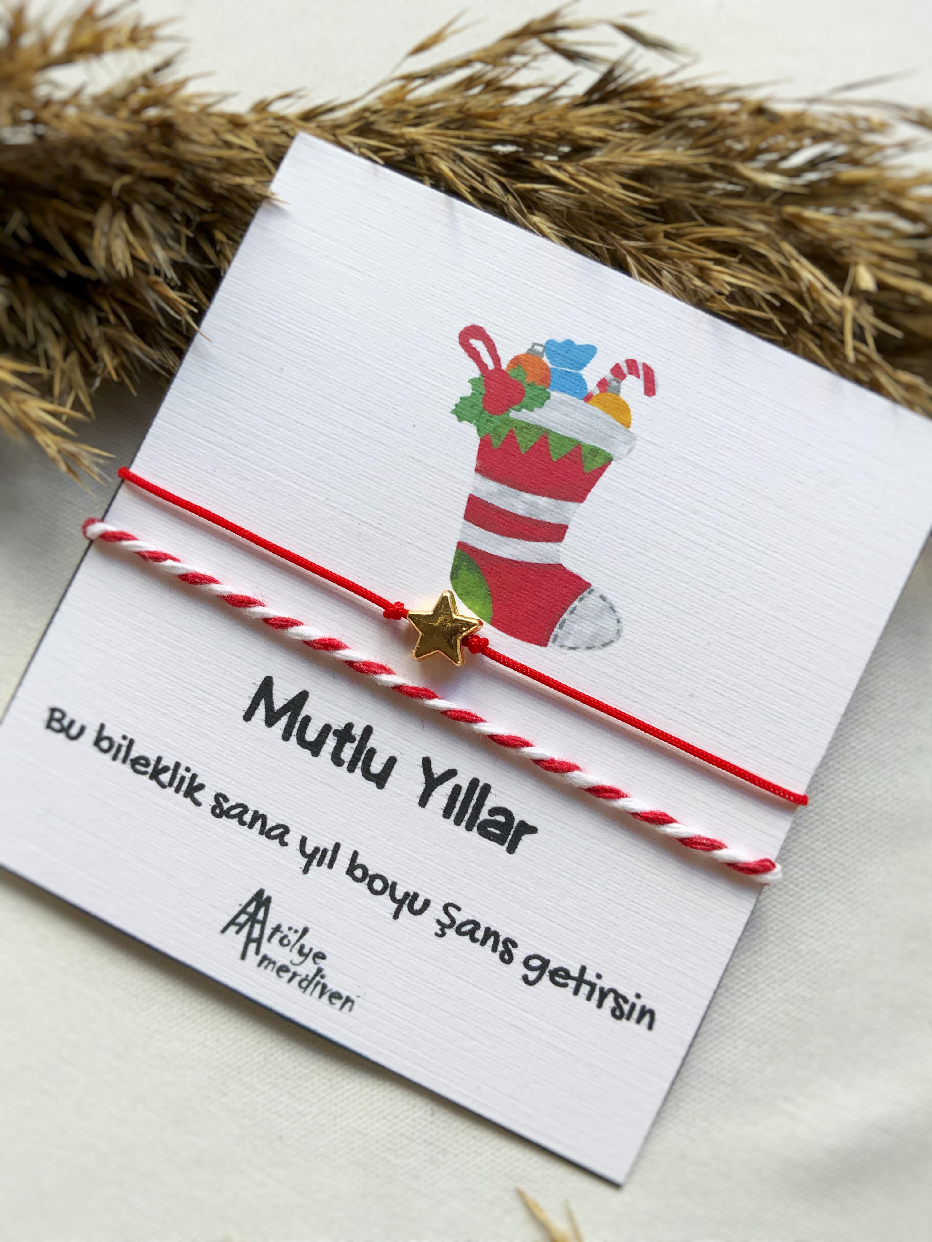 3lü Yılbaşı Hediyelik Bileklik Seti