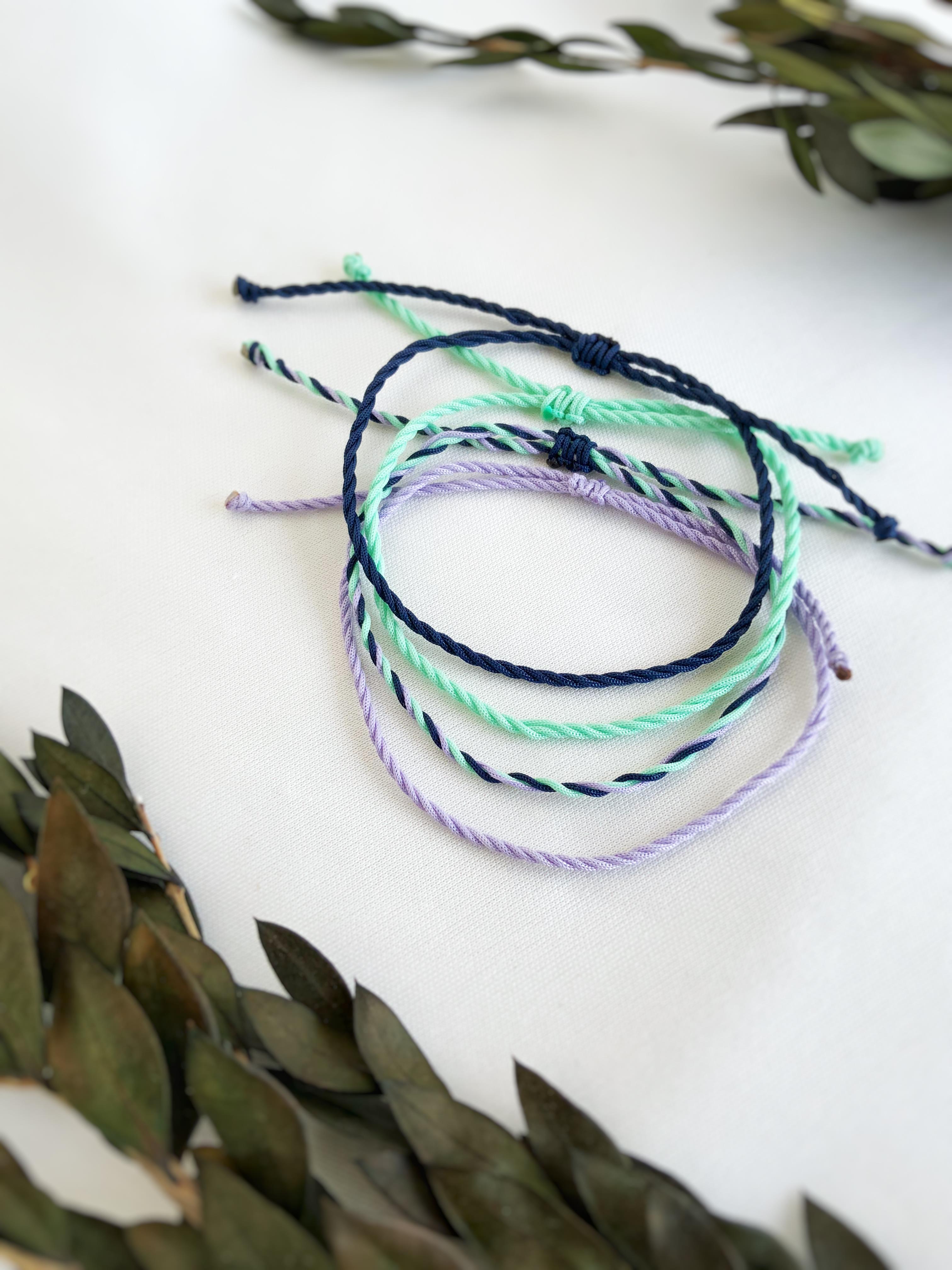 4lü Rin Unisex İp Bileklik Seti