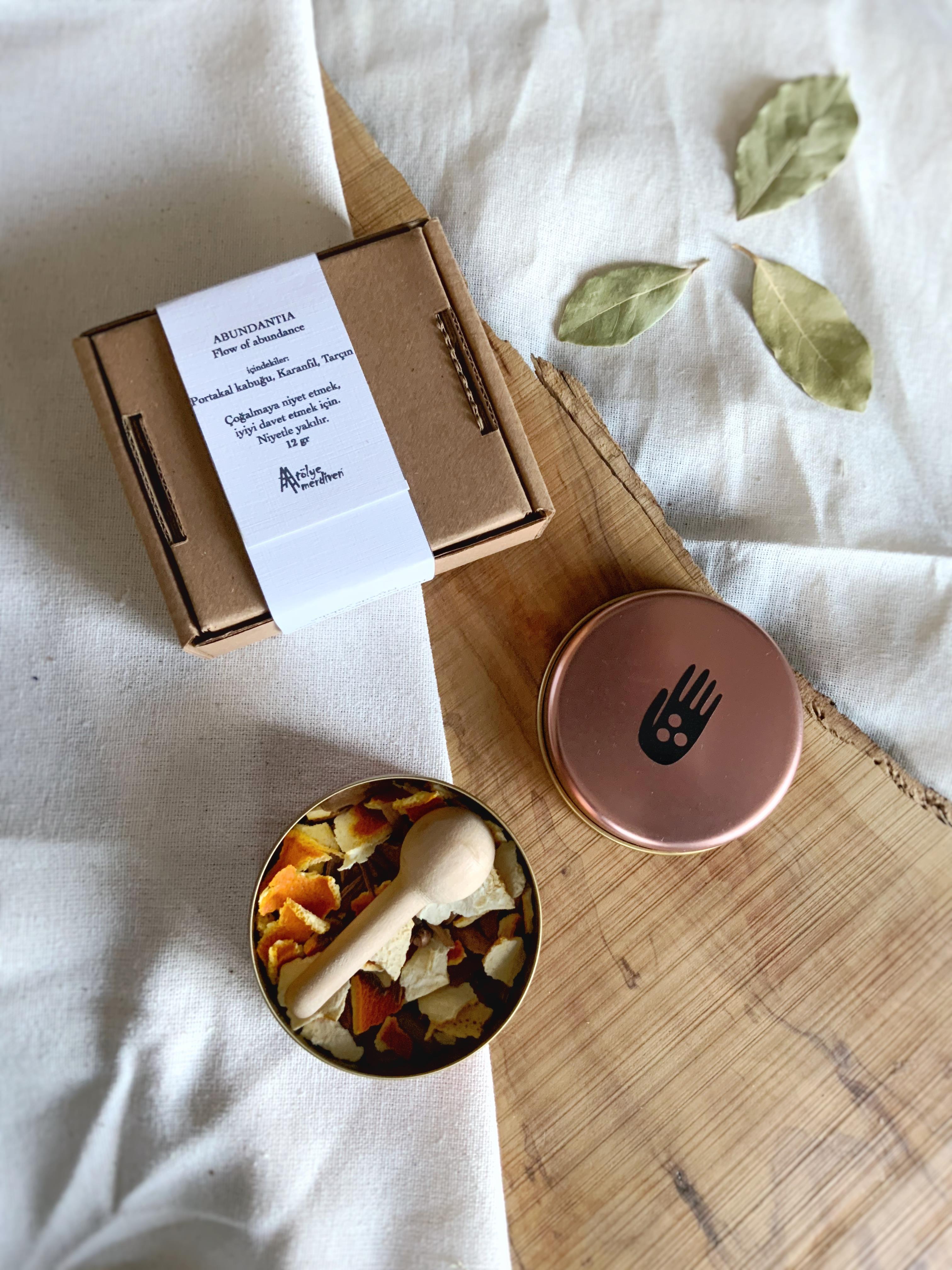 ABUDANTIA I Bolluk Bereket Bitkisel Tütsü Karışımı