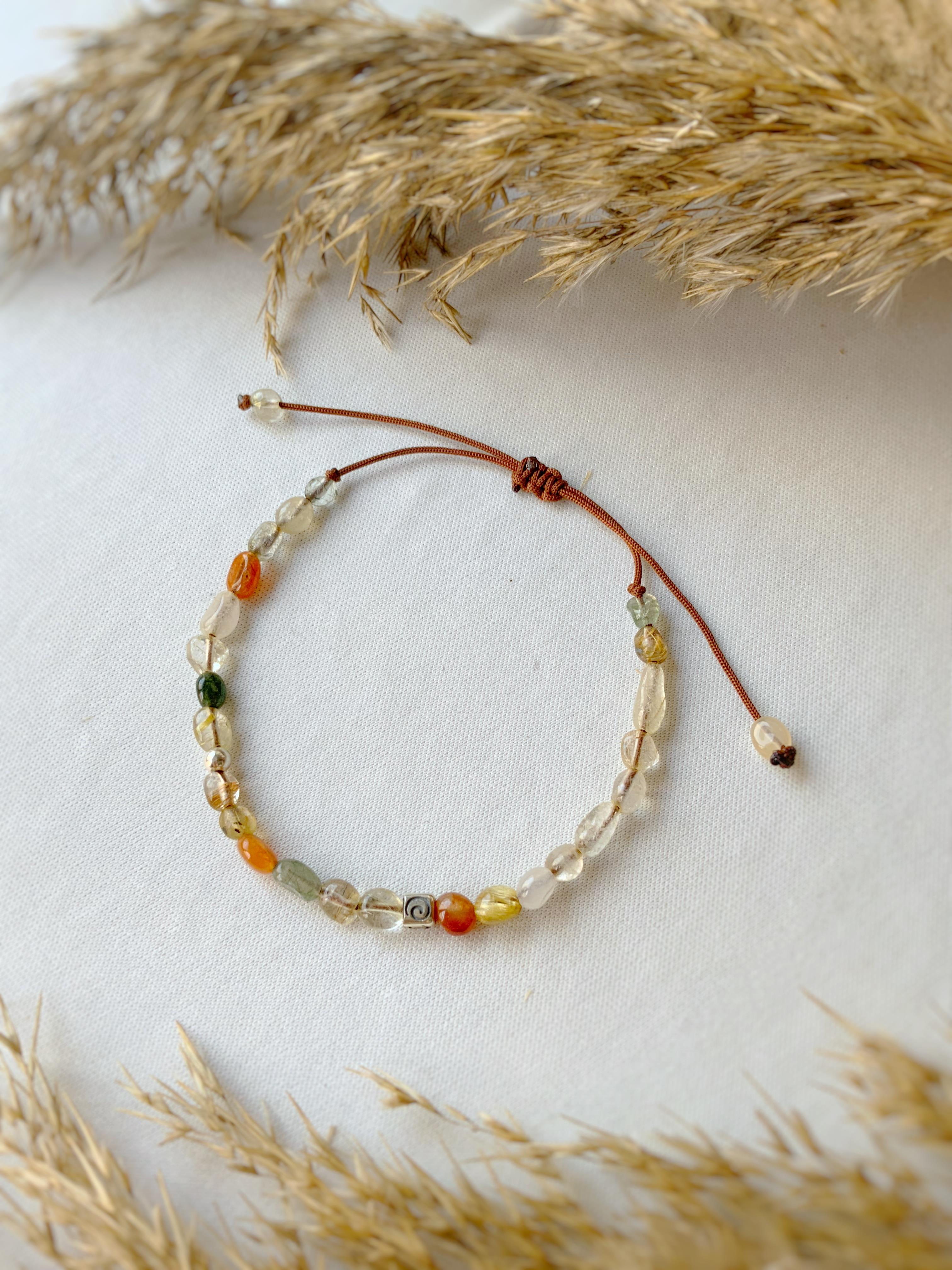 Amber Unisex Akik Bileklik 