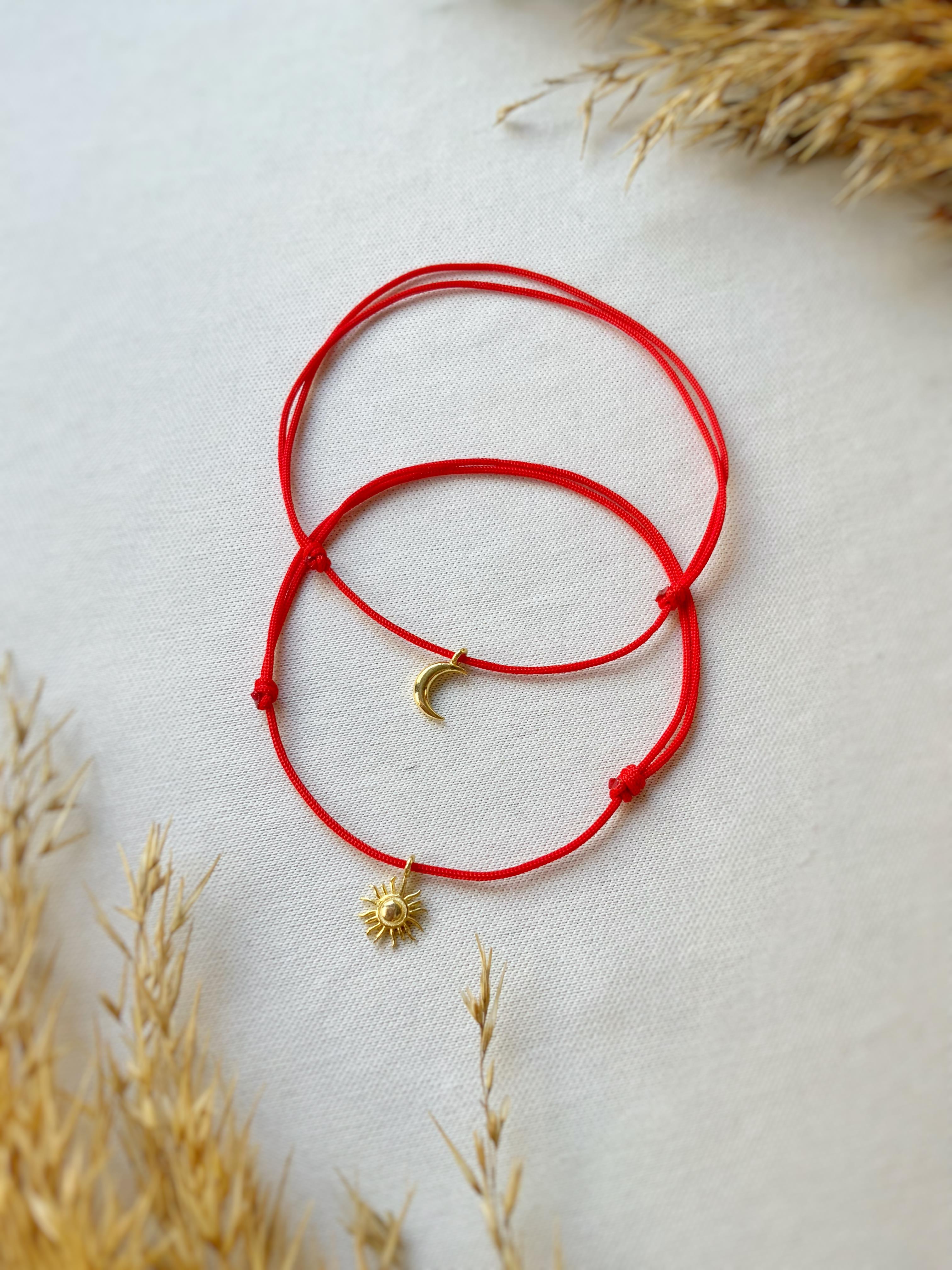 Ay Güneş Arkadaş Bilekliği