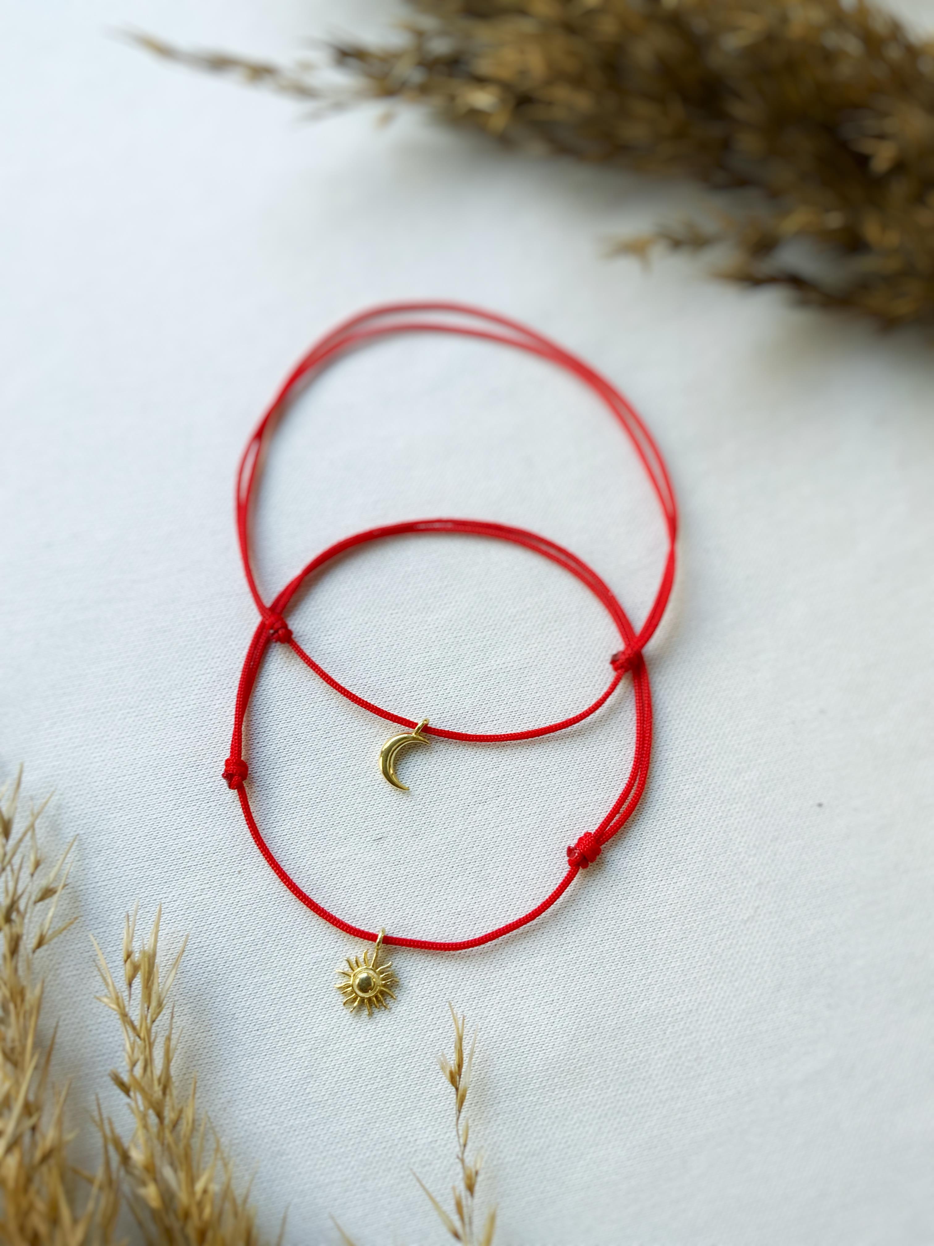 Ay Güneş Arkadaş Bilekliği