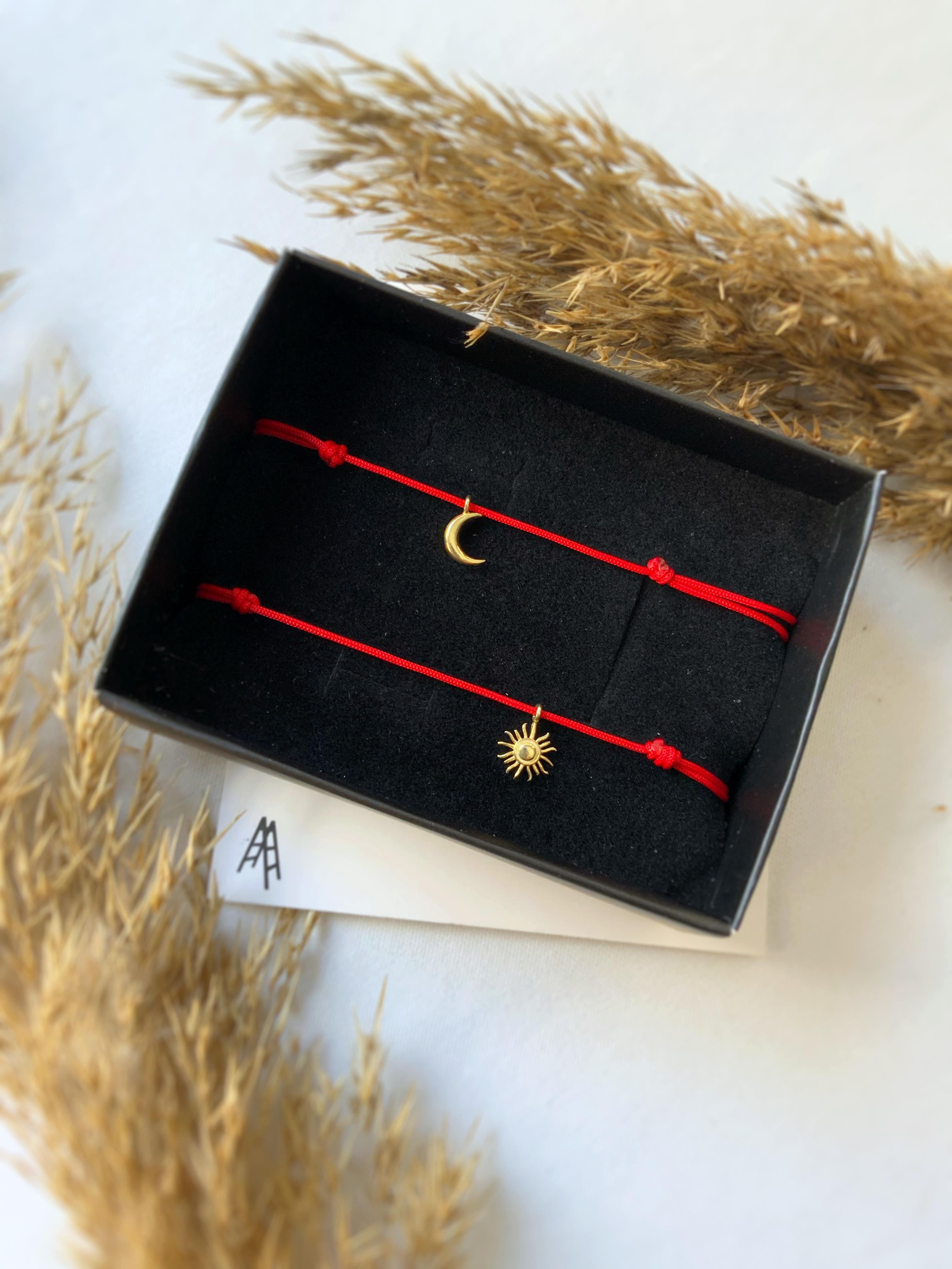 Ay Güneş Arkadaş Bilekliği