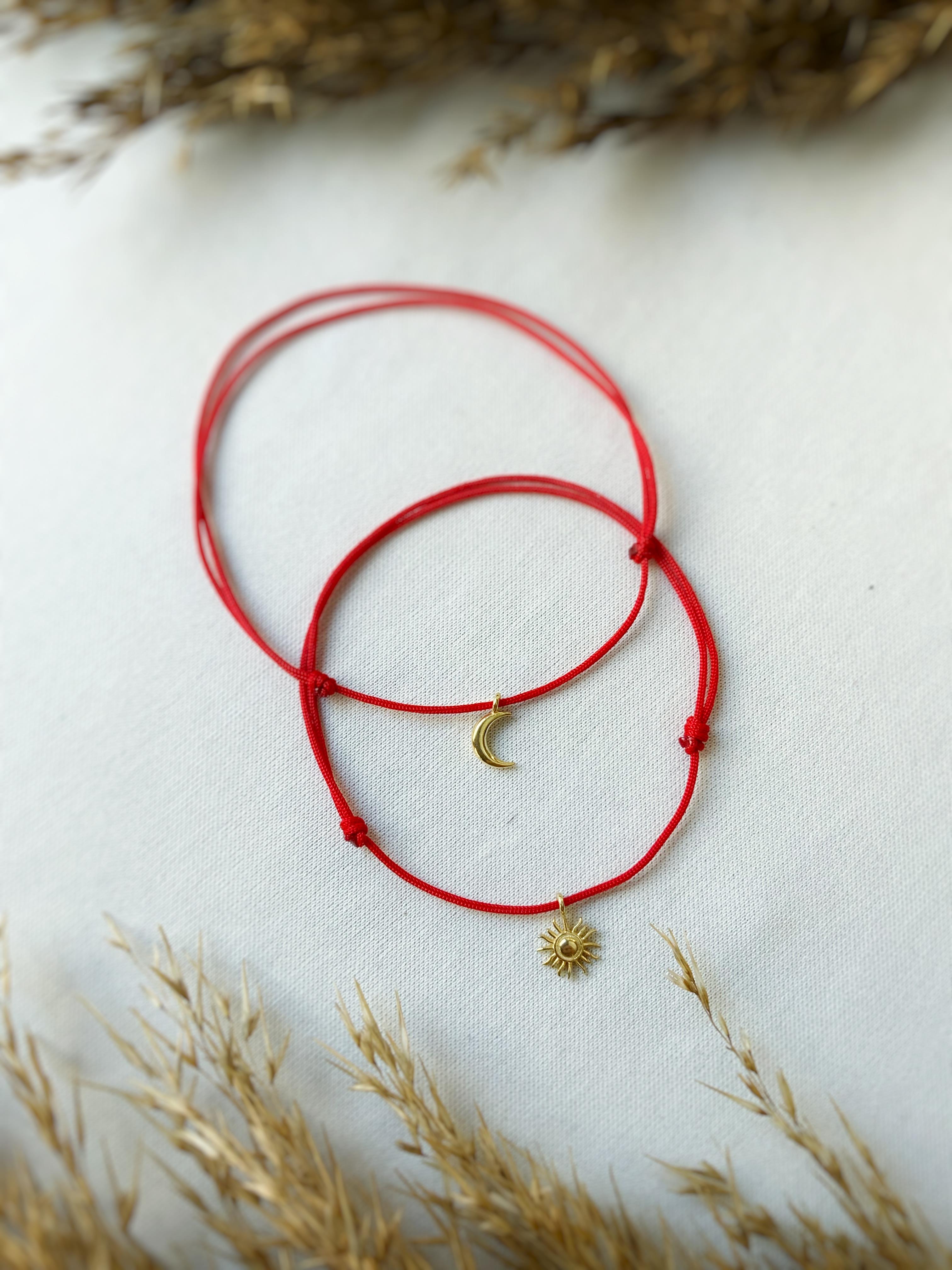 Ay Güneş Arkadaş Bilekliği