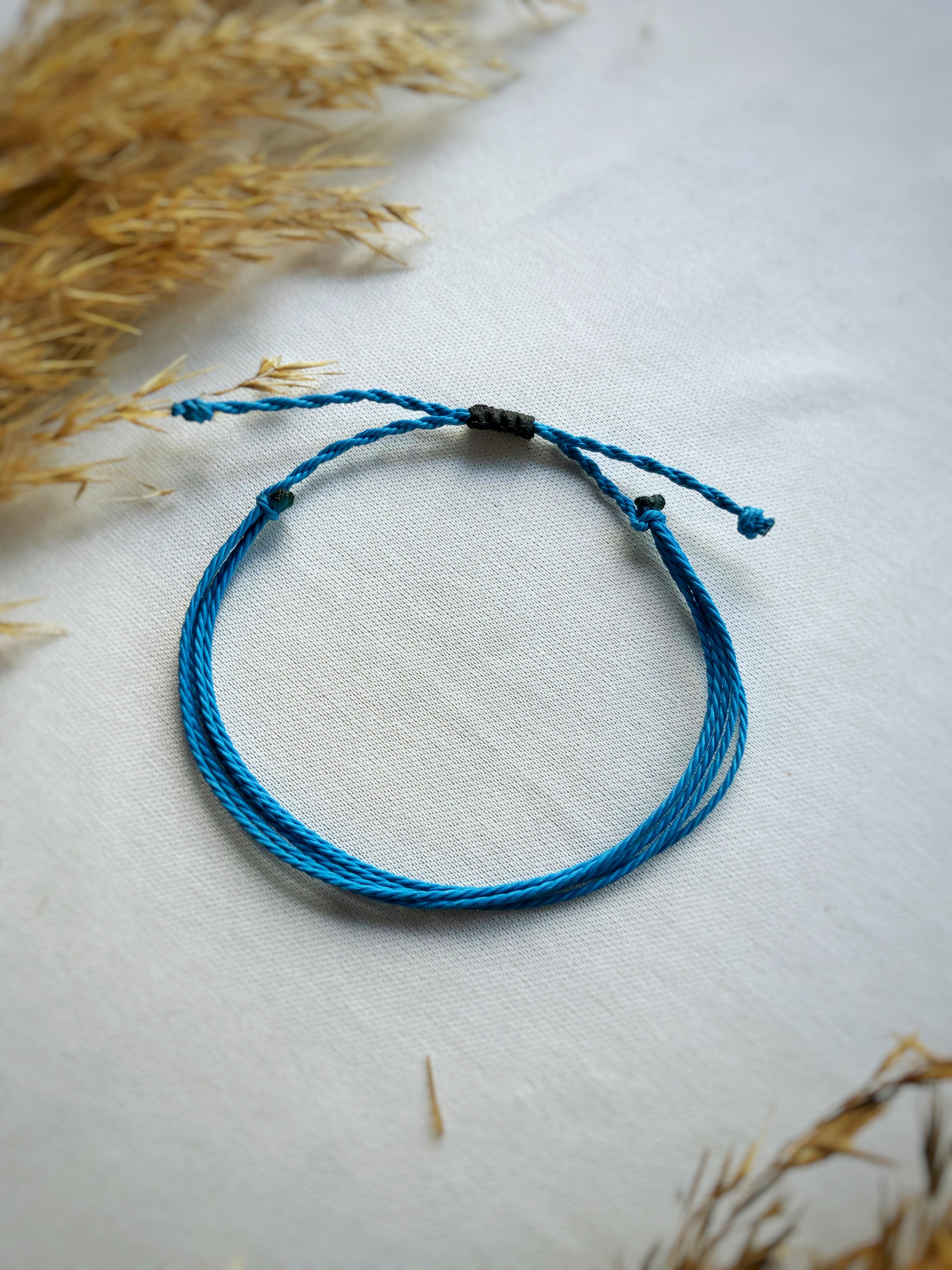 Boho Mutlu bileklik unisex çoklu ip bileklik