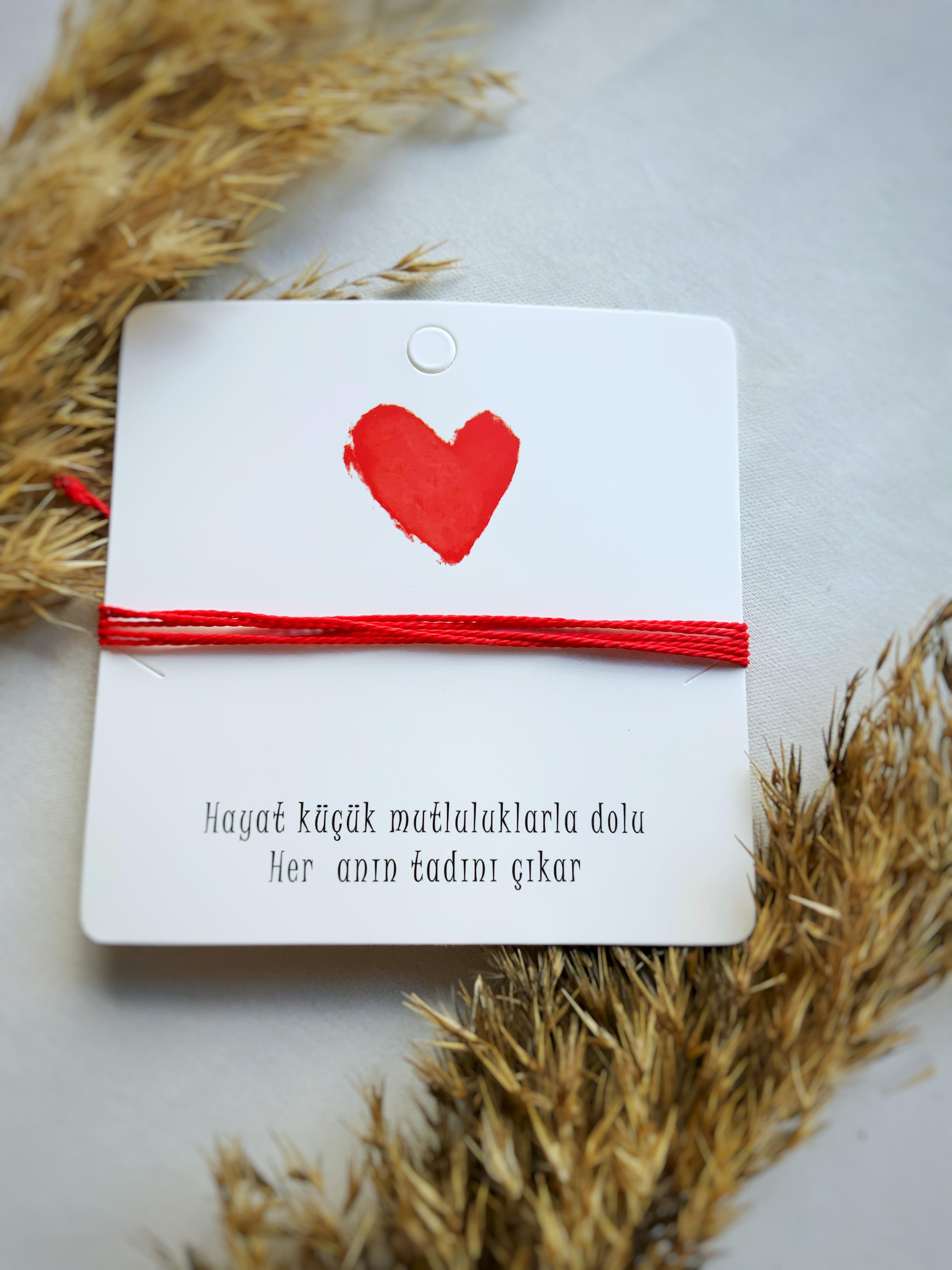 Boho Mutlu bileklik unisex çoklu ip bileklik