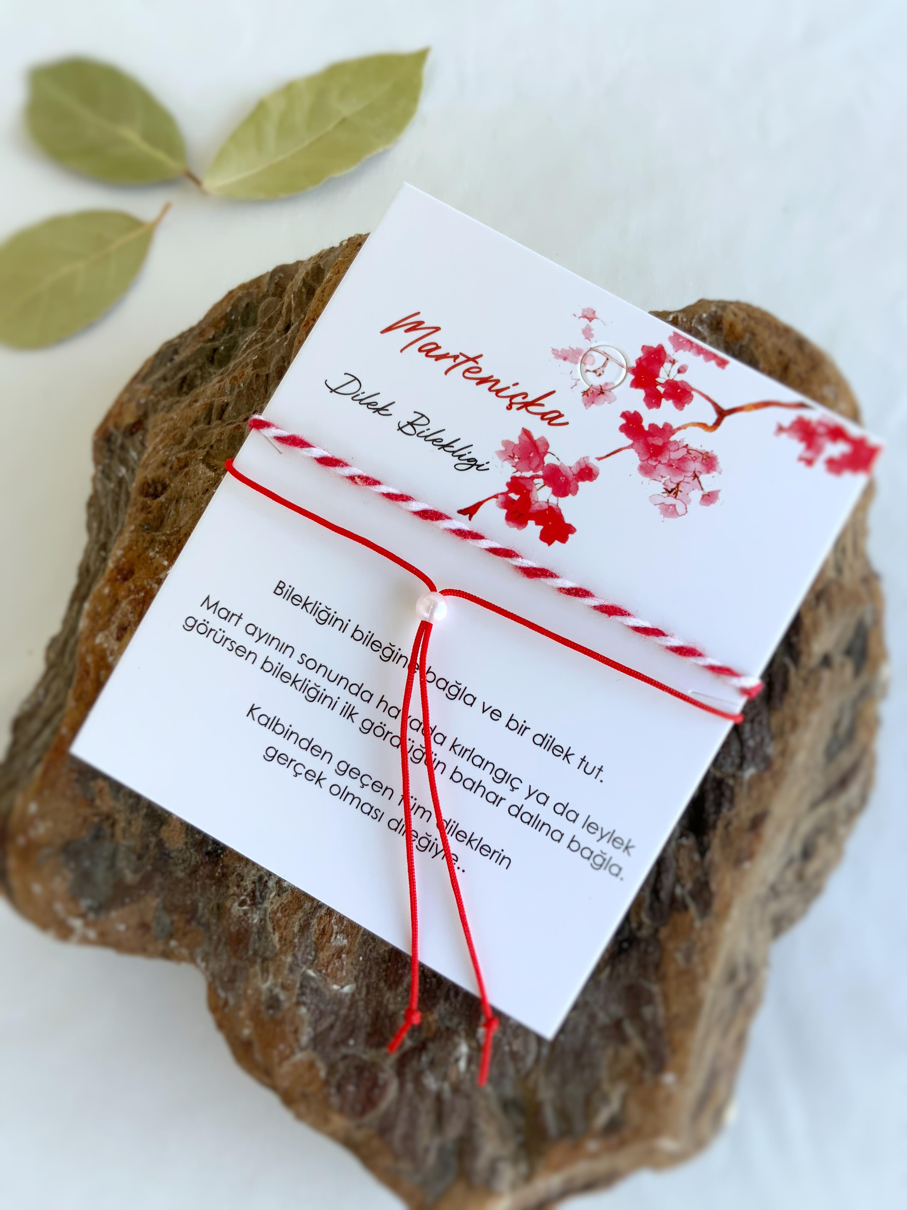 Boncuk İnci detaylı Marteniçka ( 3 adet )