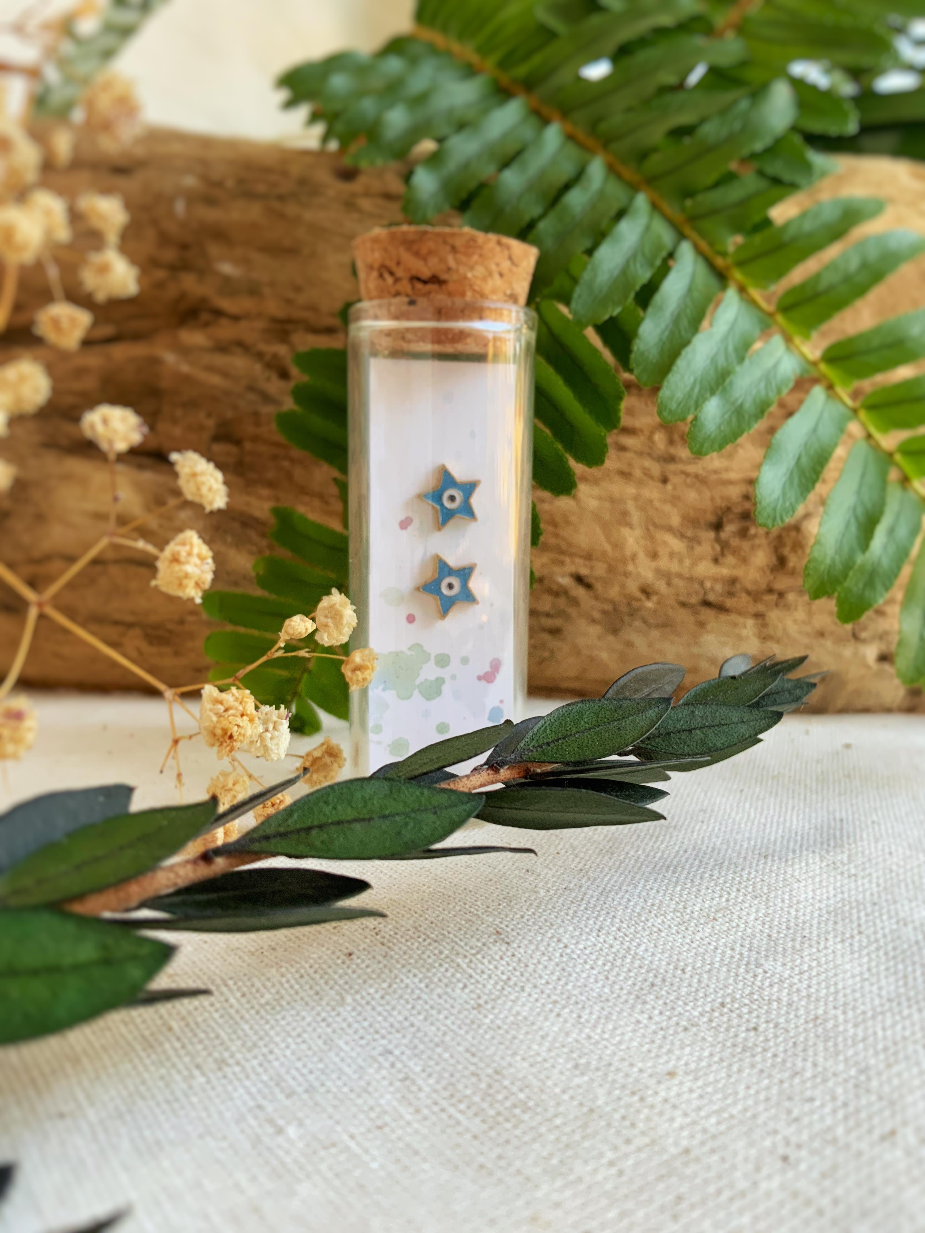 Çelik Yıldız Küpe