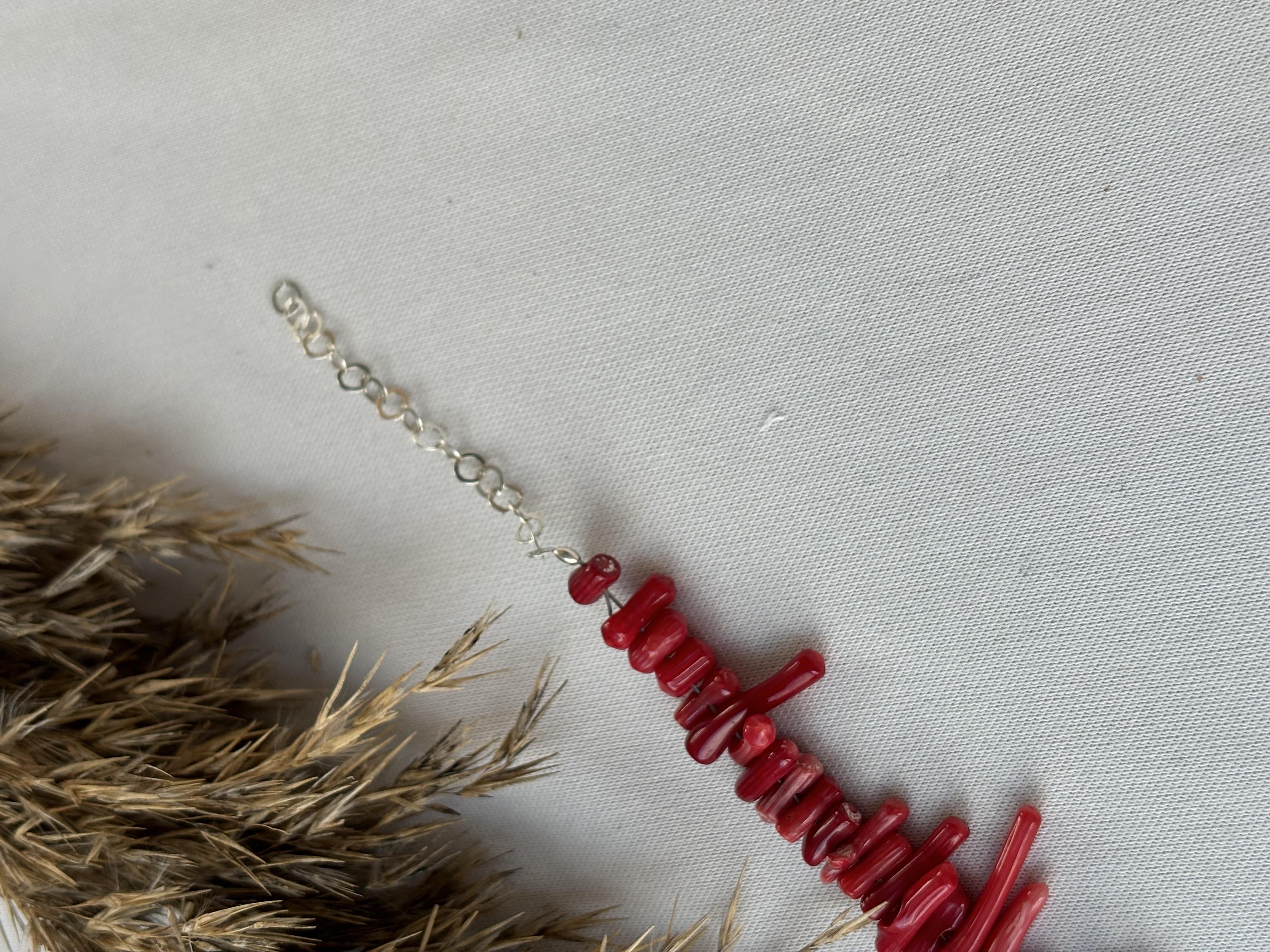 *Cesaret Kırmızı Mercan Bileklik