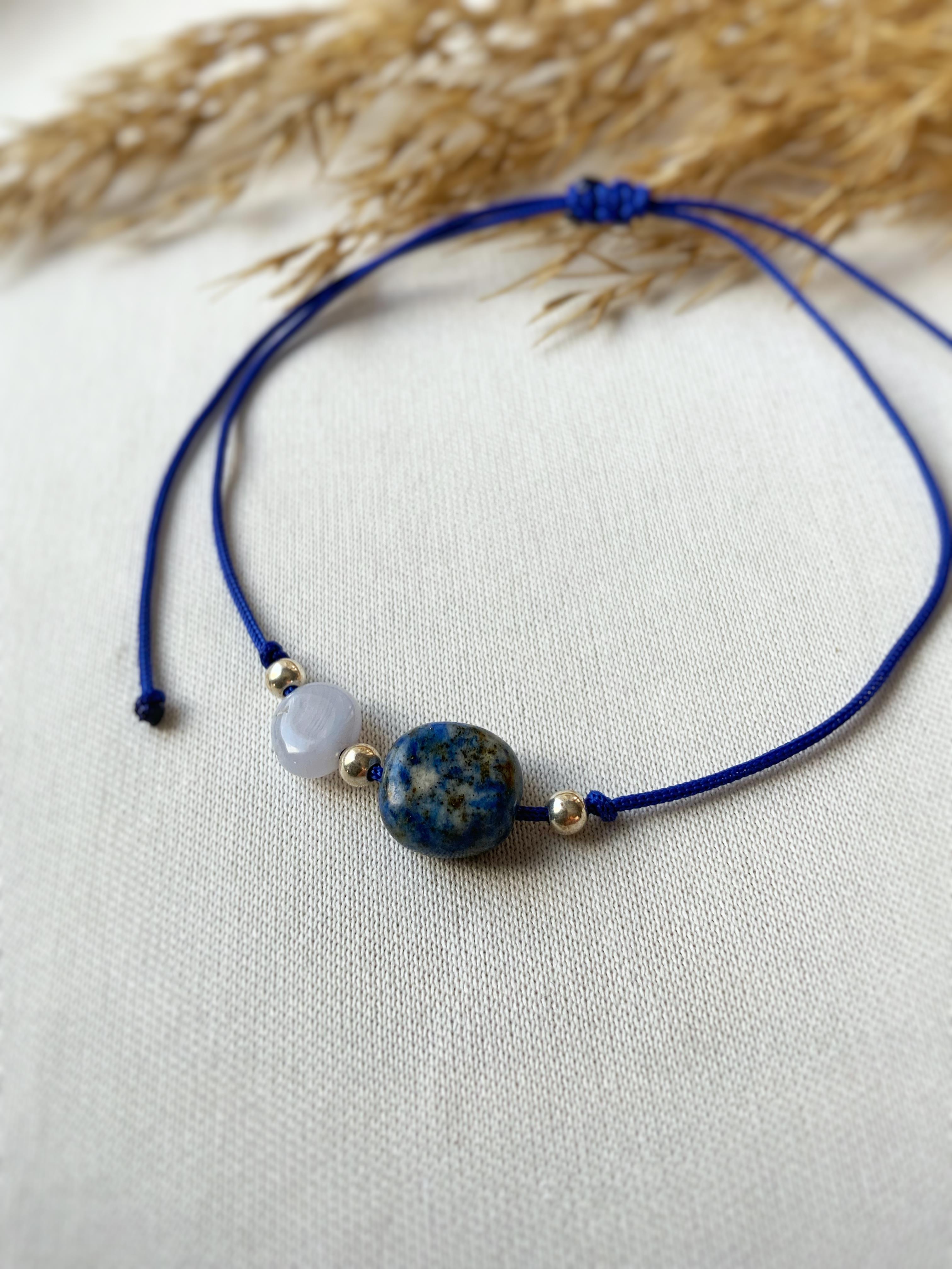 Kalsedon ve Lapis Lazuli 